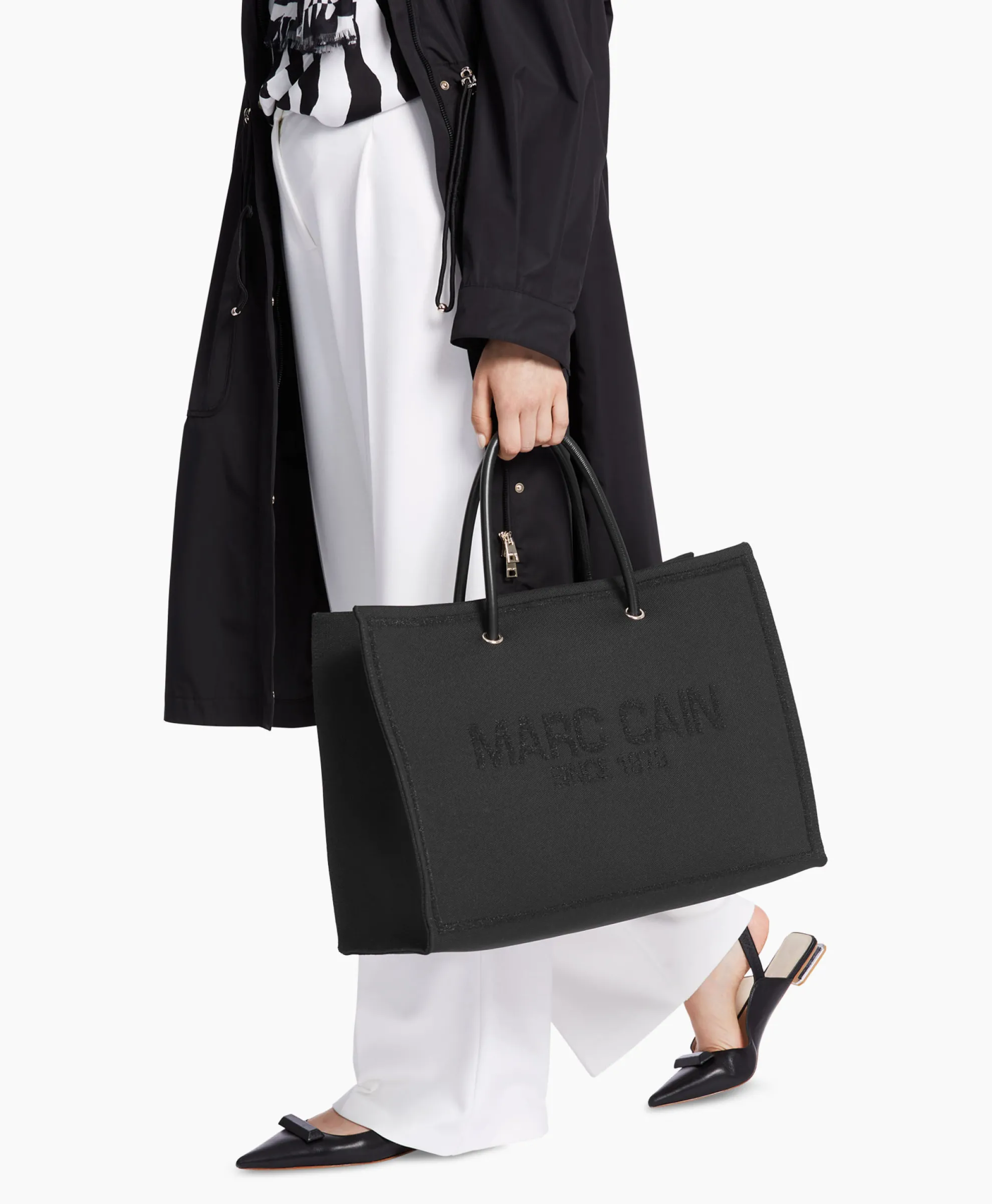 Marccain Bags And Shoes Shopper Wb T6.01 M02 Zwart