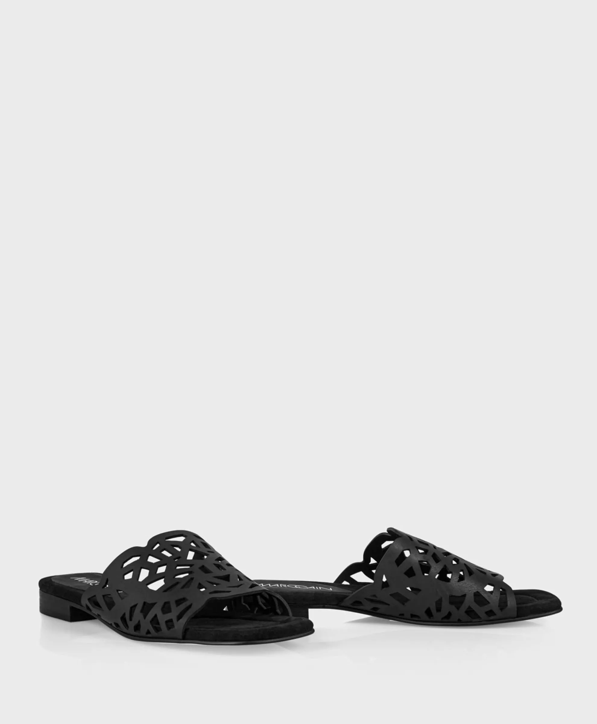 Marccain Bags And Shoes Sandaal Ub Sg.18 L28 Zwart