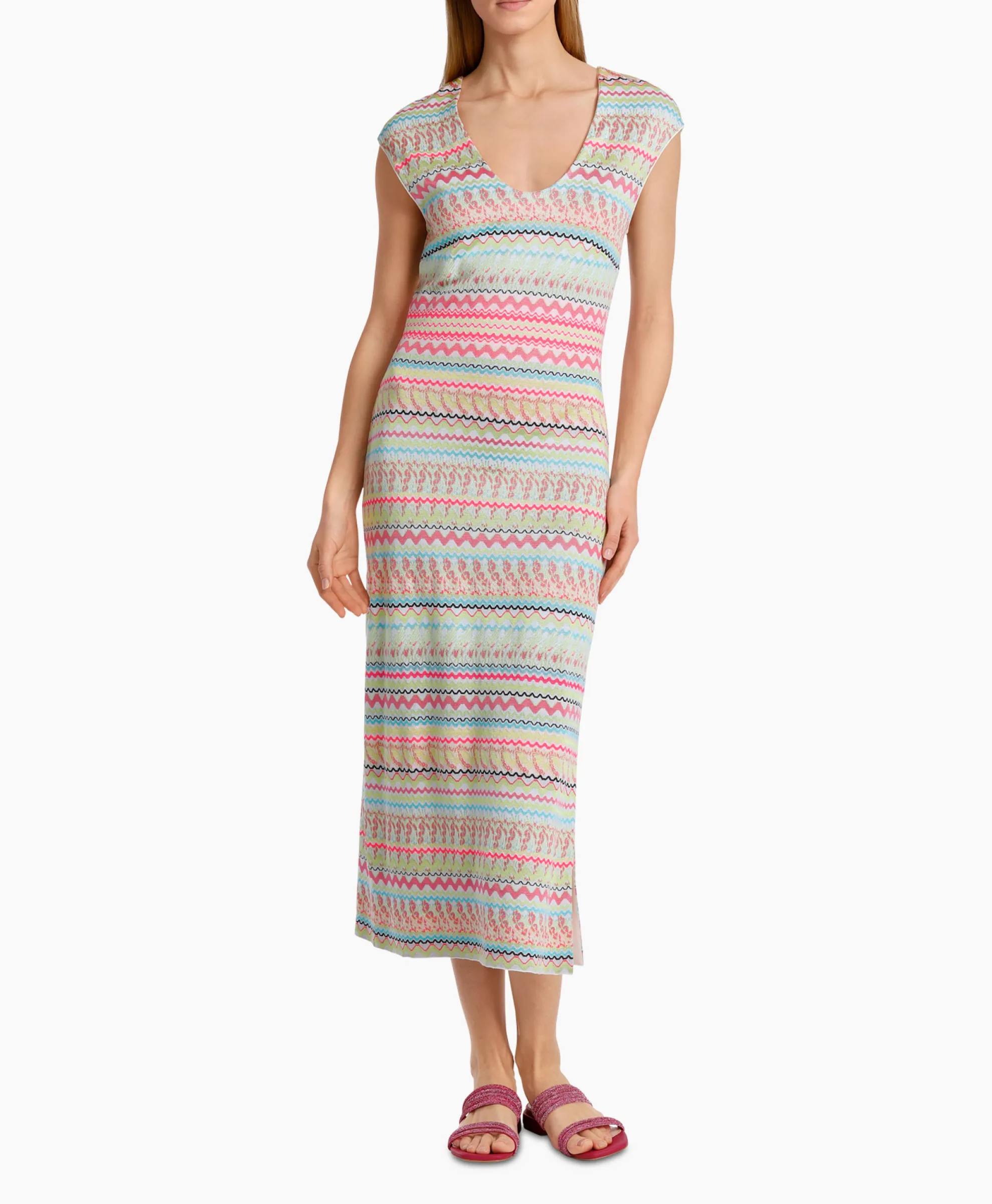 Marccain Collectie Jurk Wc 21.40 M36 Groen