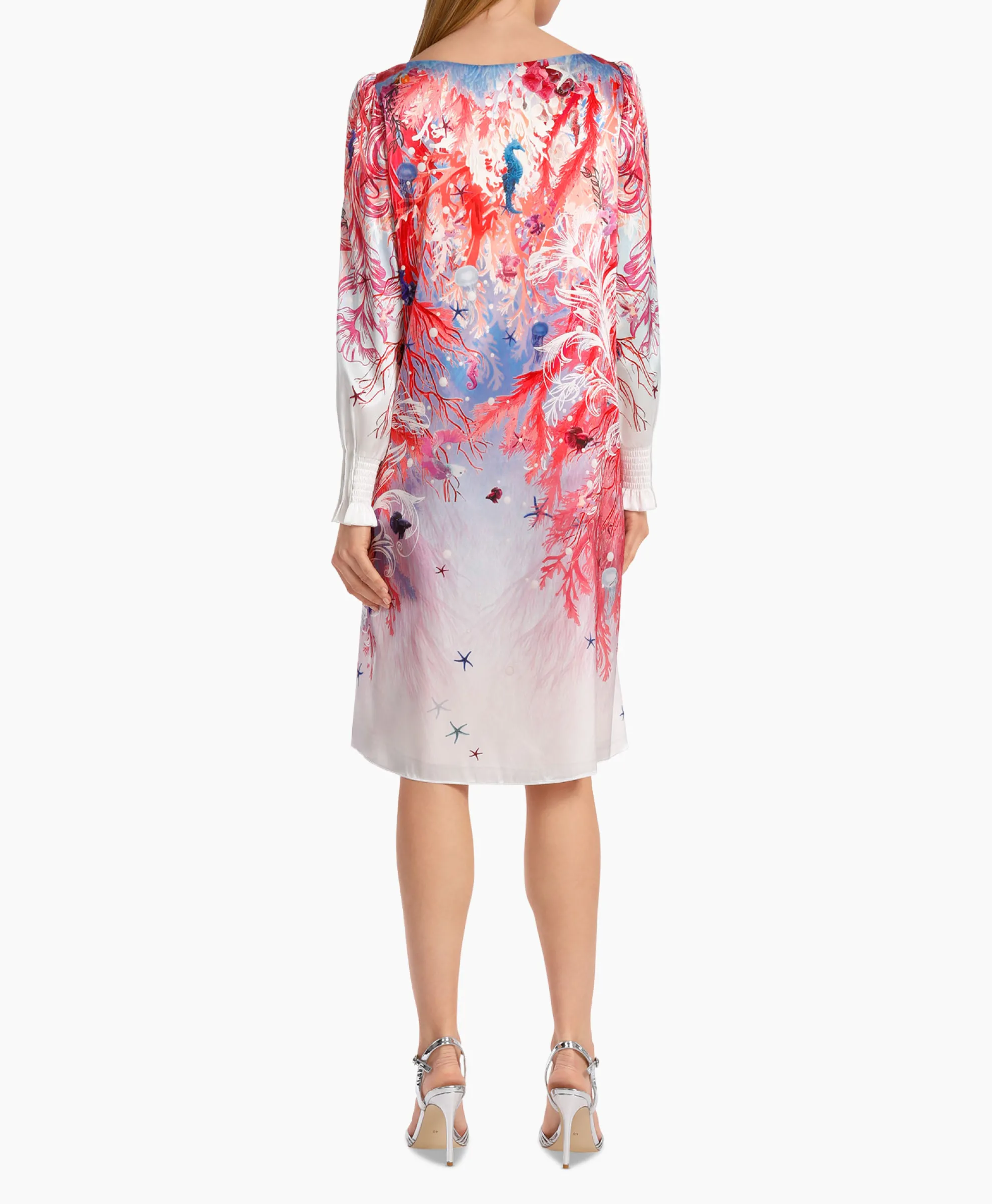 Marccain Collectie Jurk Wc 21.69 W89 Zalm