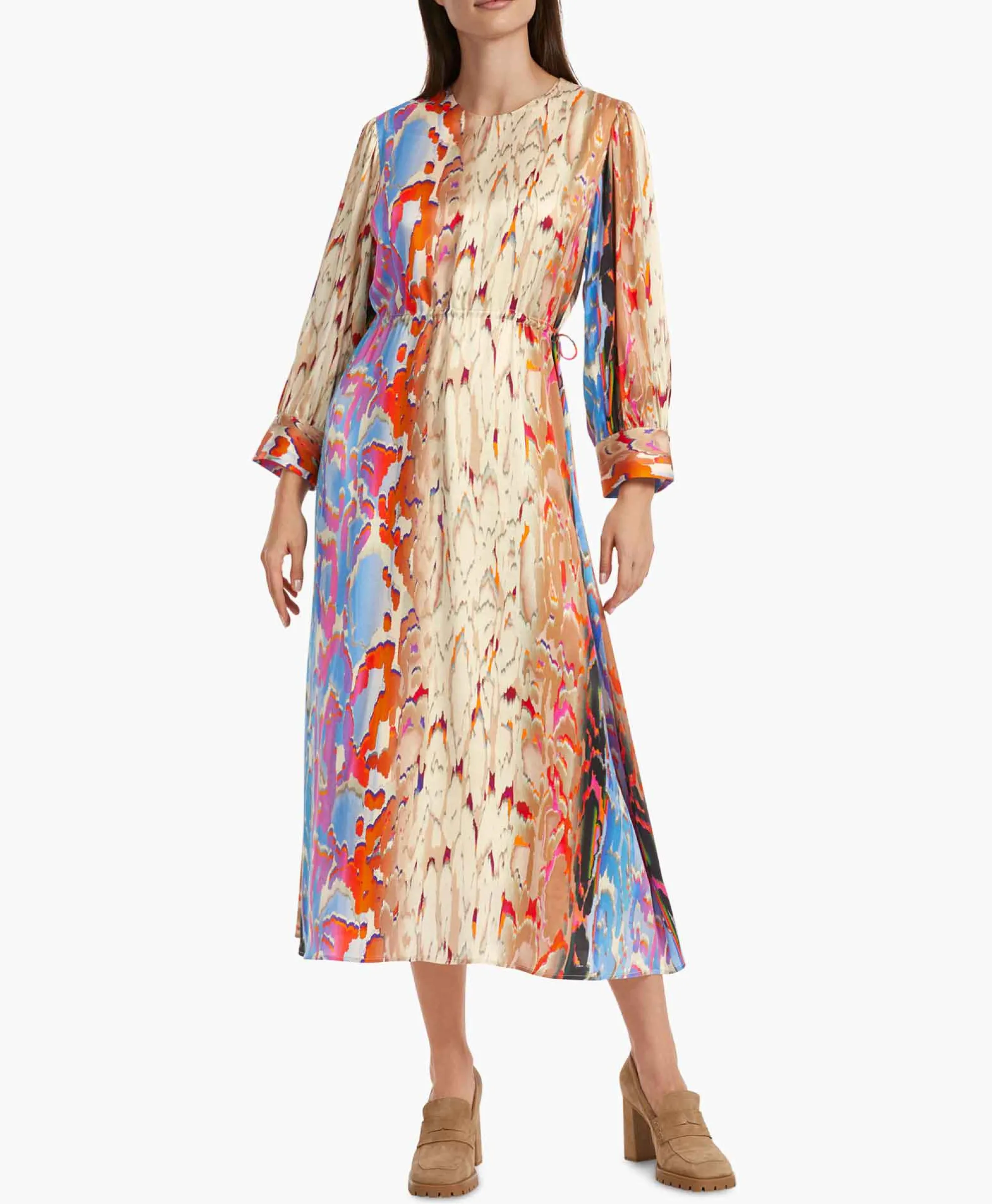 Marccain Collectie Jurk Vc 21.12 W38 Licht Rood