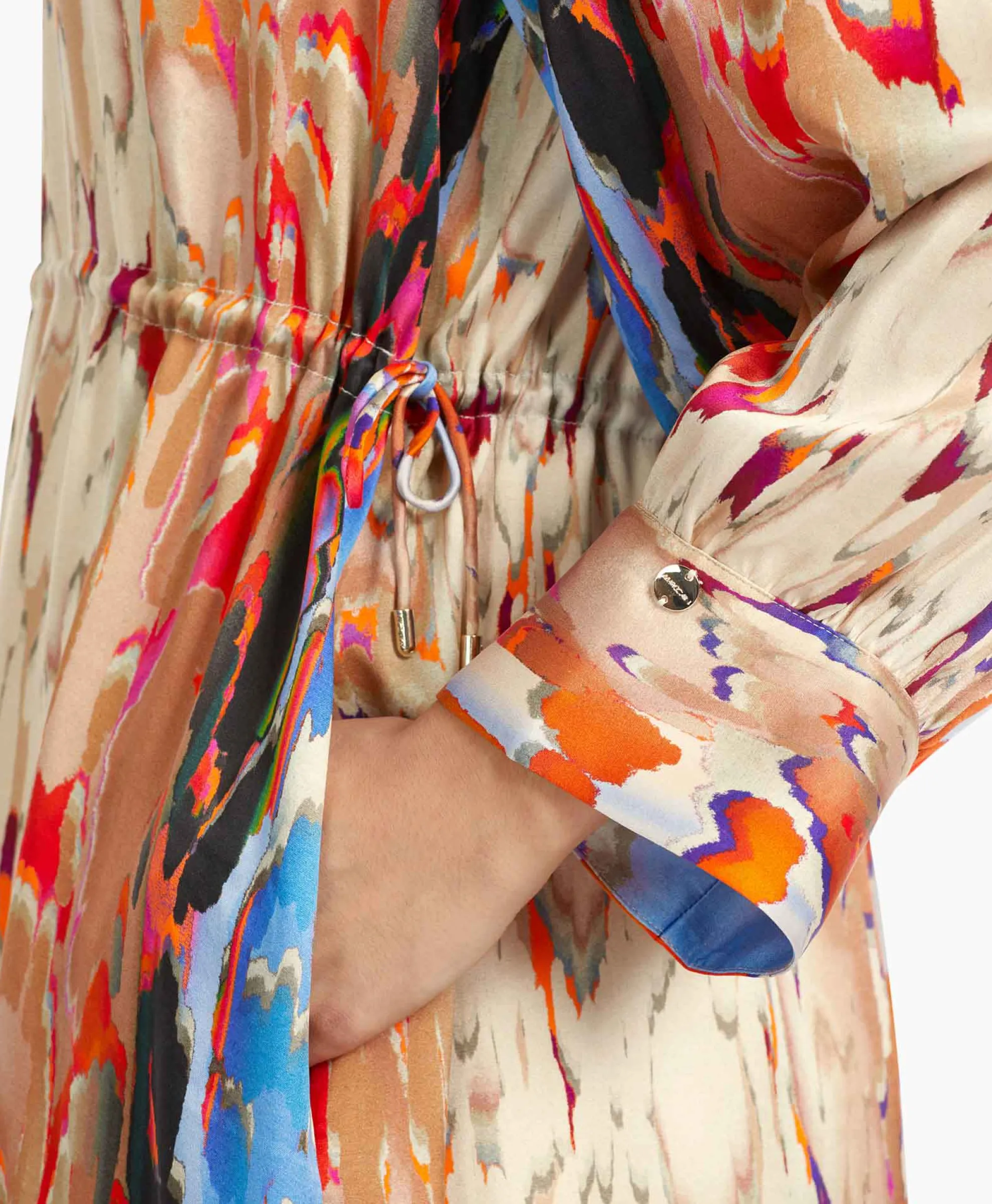 Marccain Collectie Jurk Vc 21.12 W38 Licht Rood