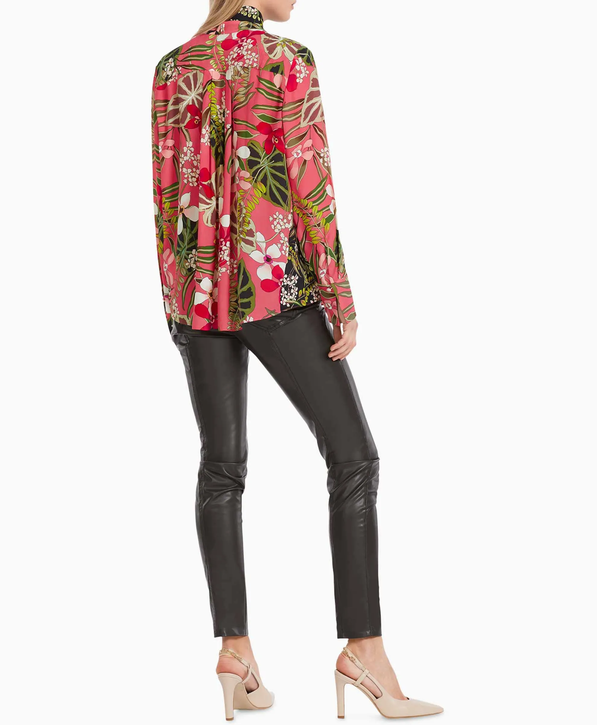 Marccain Collectie Blouse Vc 51.40 W61 Licht Rood