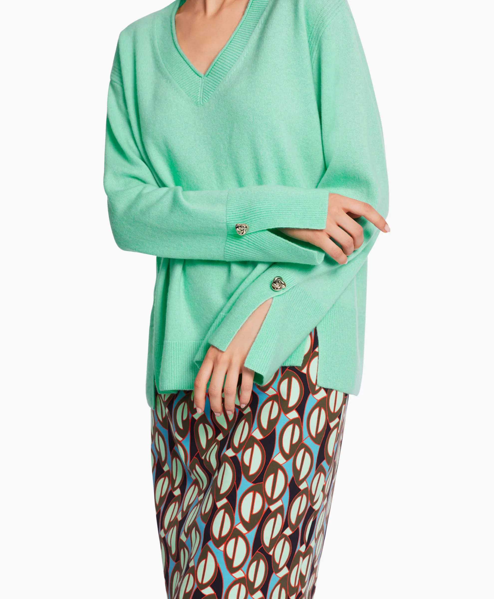 Marccain Collectie Pullover Wc 41.03 M51 Groen