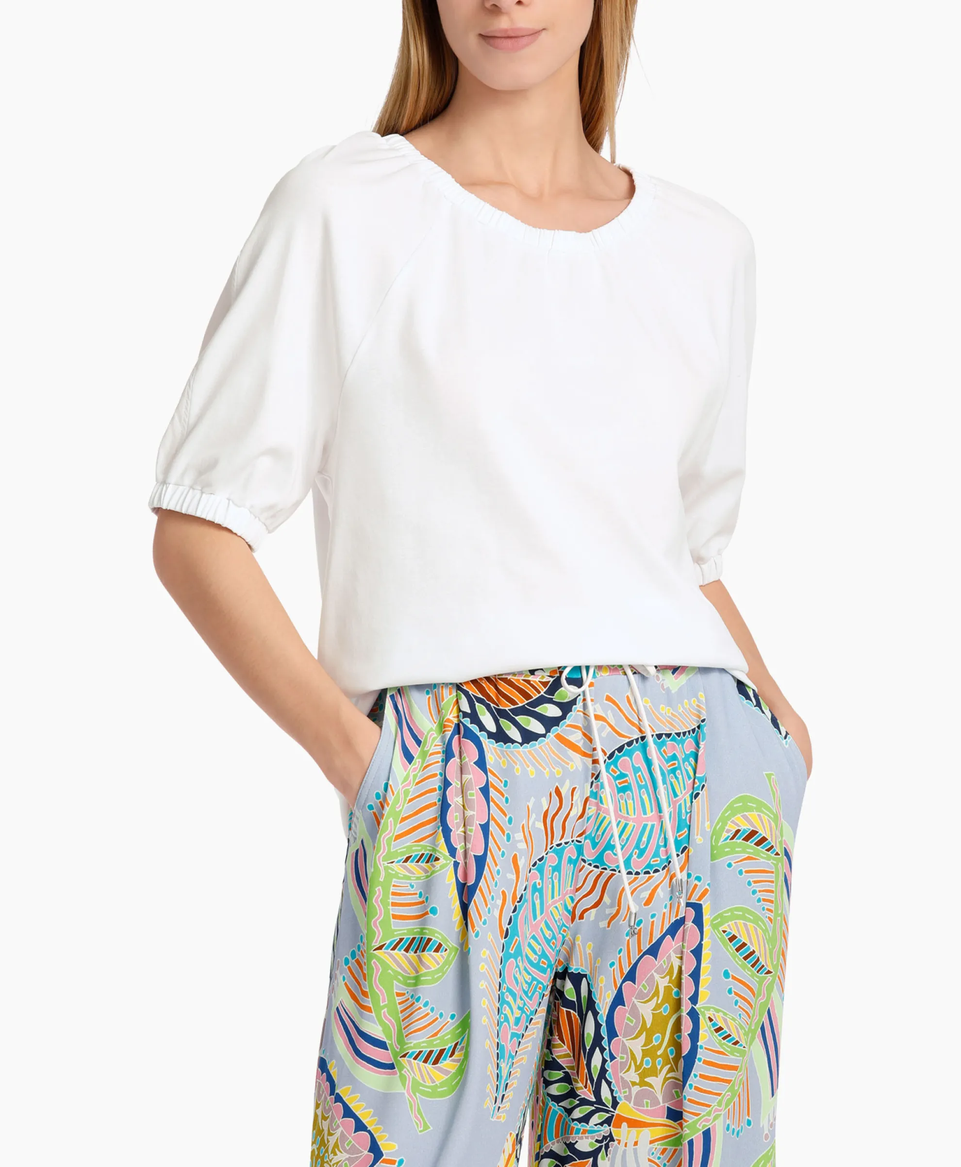 Marccain Collectie T-Shirt Wc 48.50 J14 Wit