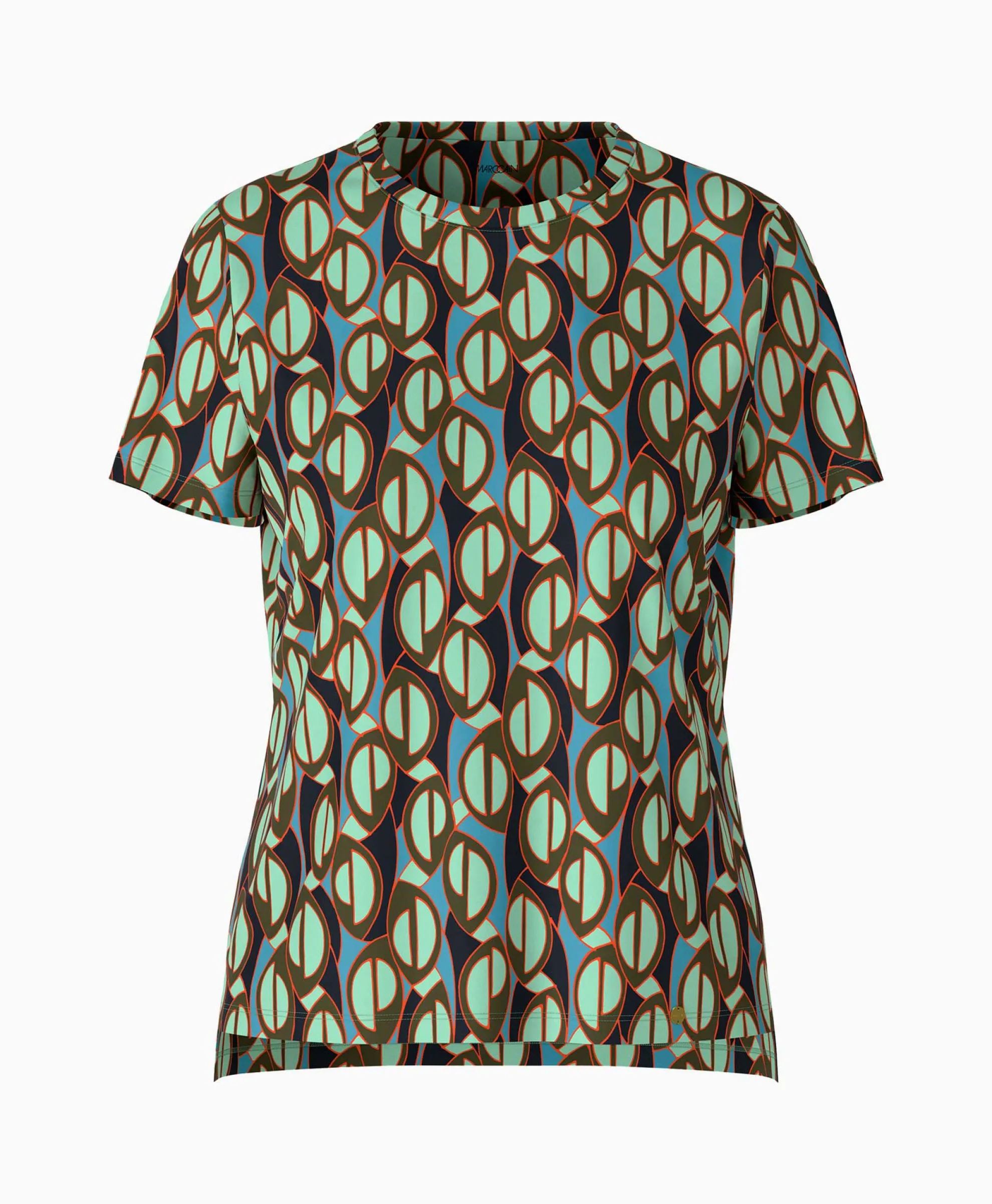 Marccain Collectie T-Shirt Wc 48.16 J02 Groen