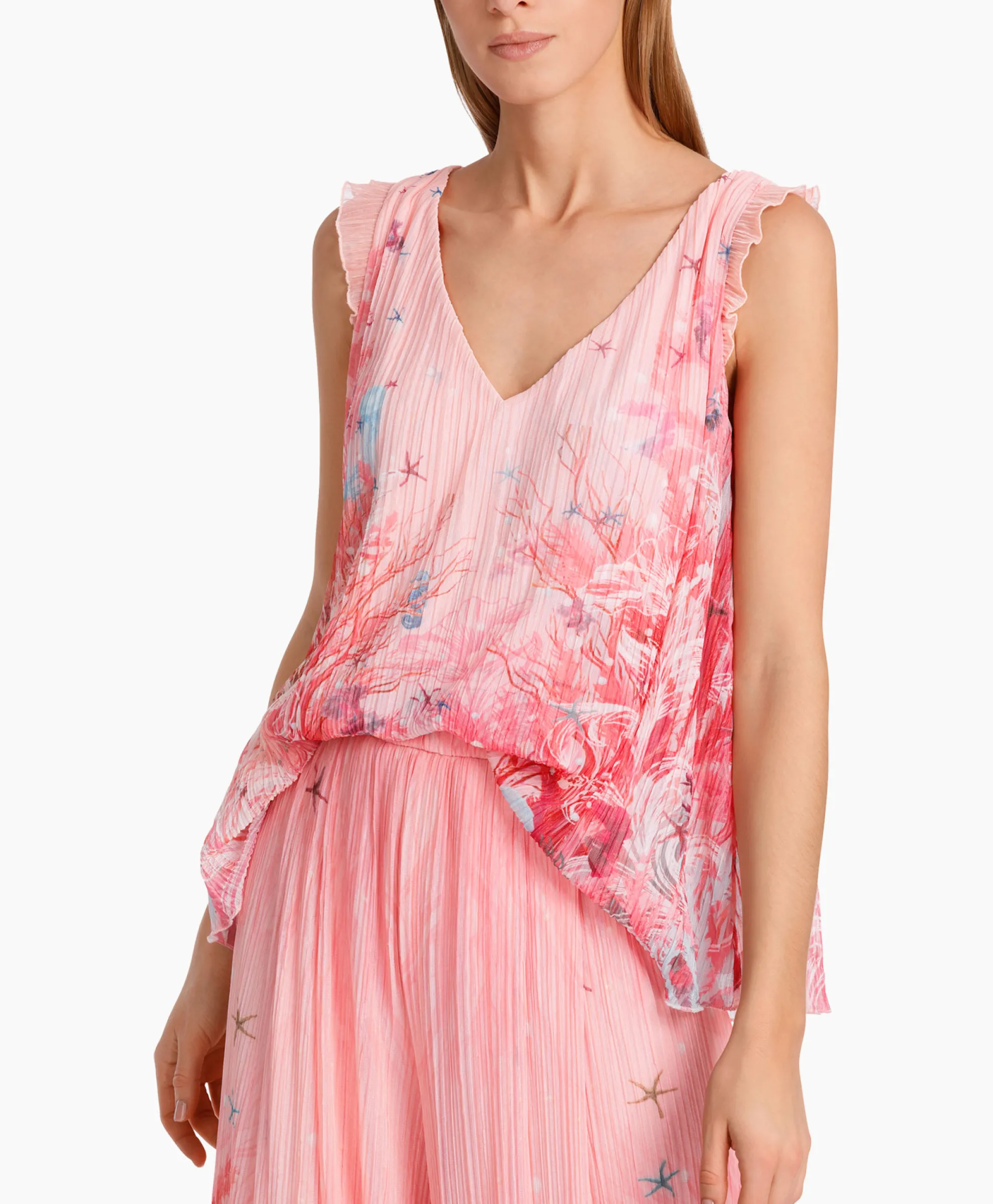 Marccain Collectie Top Wc 61.26 J83 Zalm