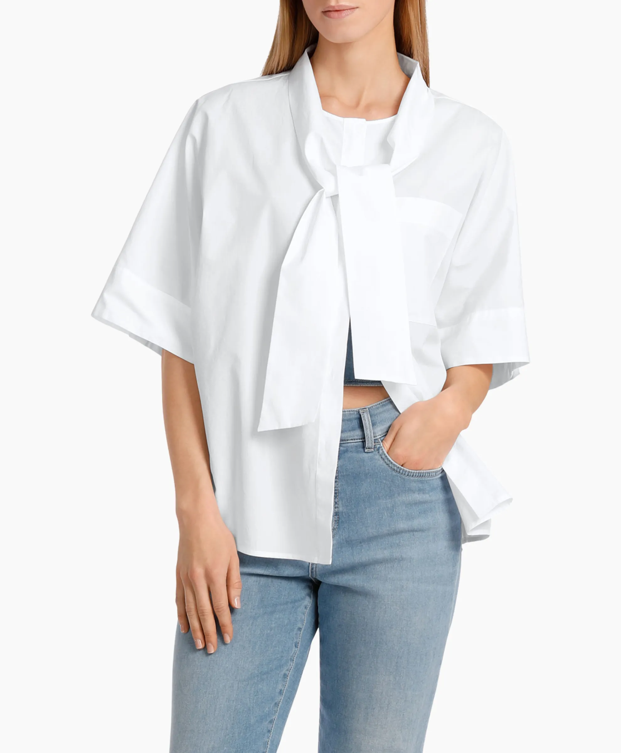 Marccain Collectie Blouse Wc 51.37 W91 Wit