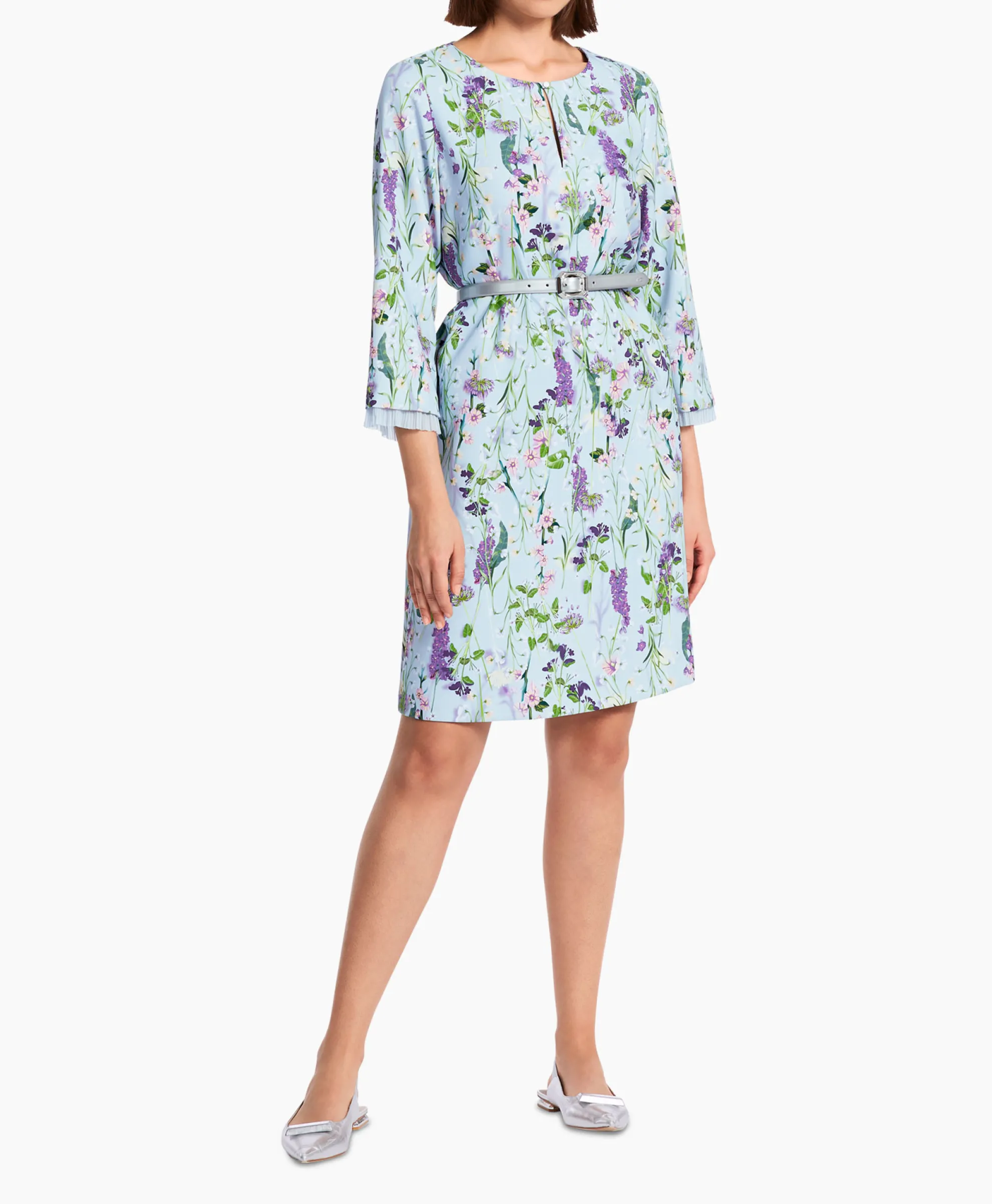 Marccain Collectie Jurk Wc 21.22 W21 Licht Blauw