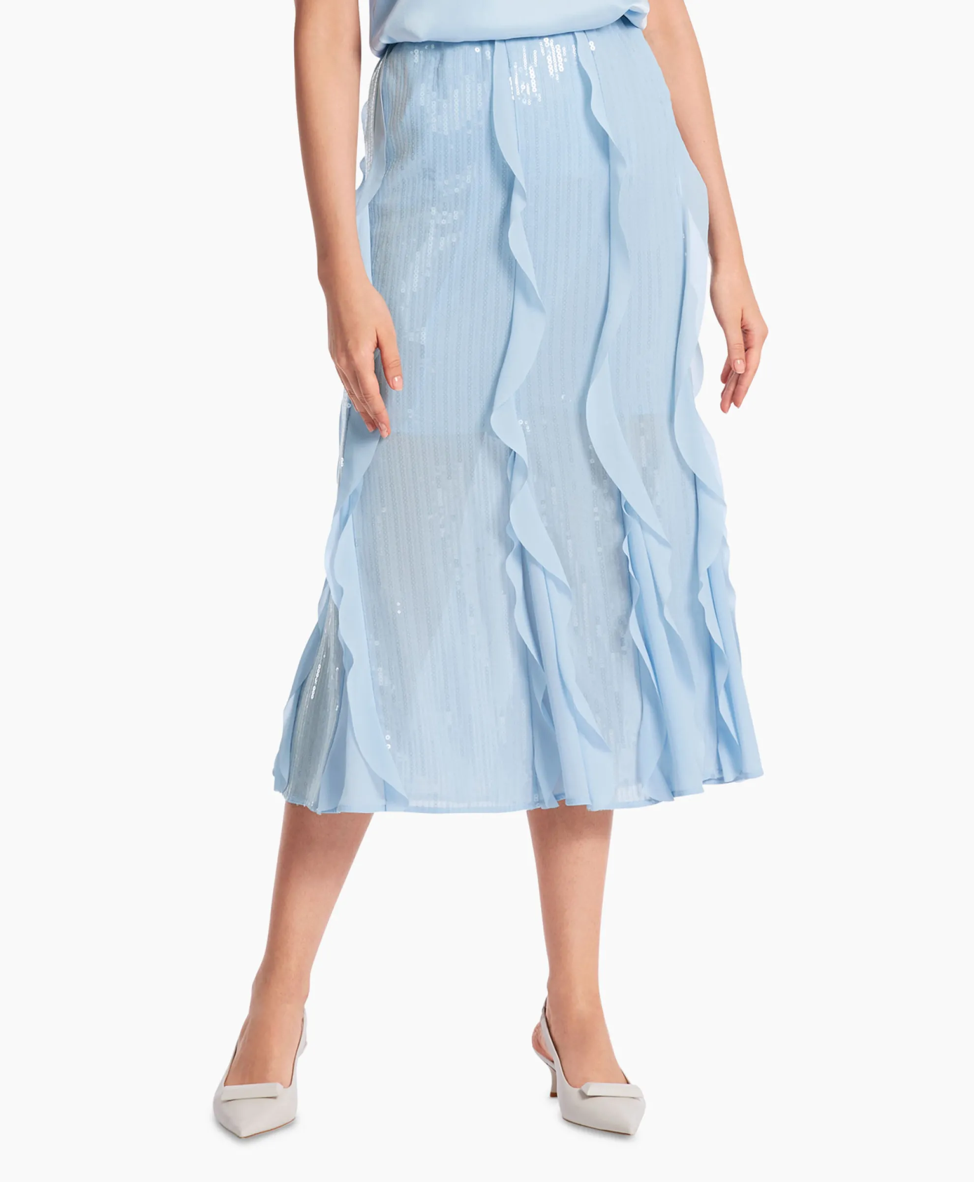 Marccain Collectie Rok Wc 71.14 W44 Licht Blauw