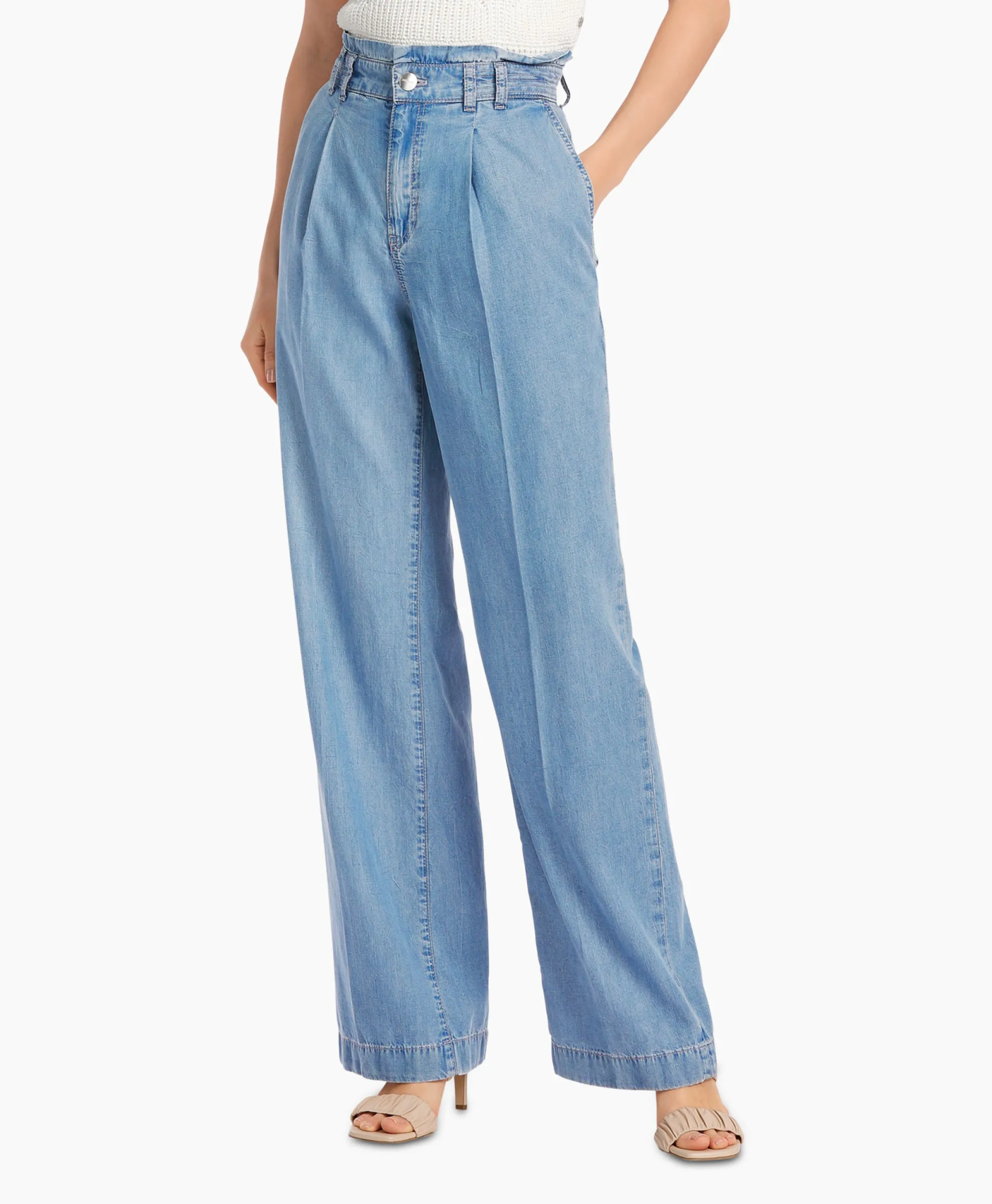 Marccain Collectie Jeans Wc 82.16 D63 Licht Blauw