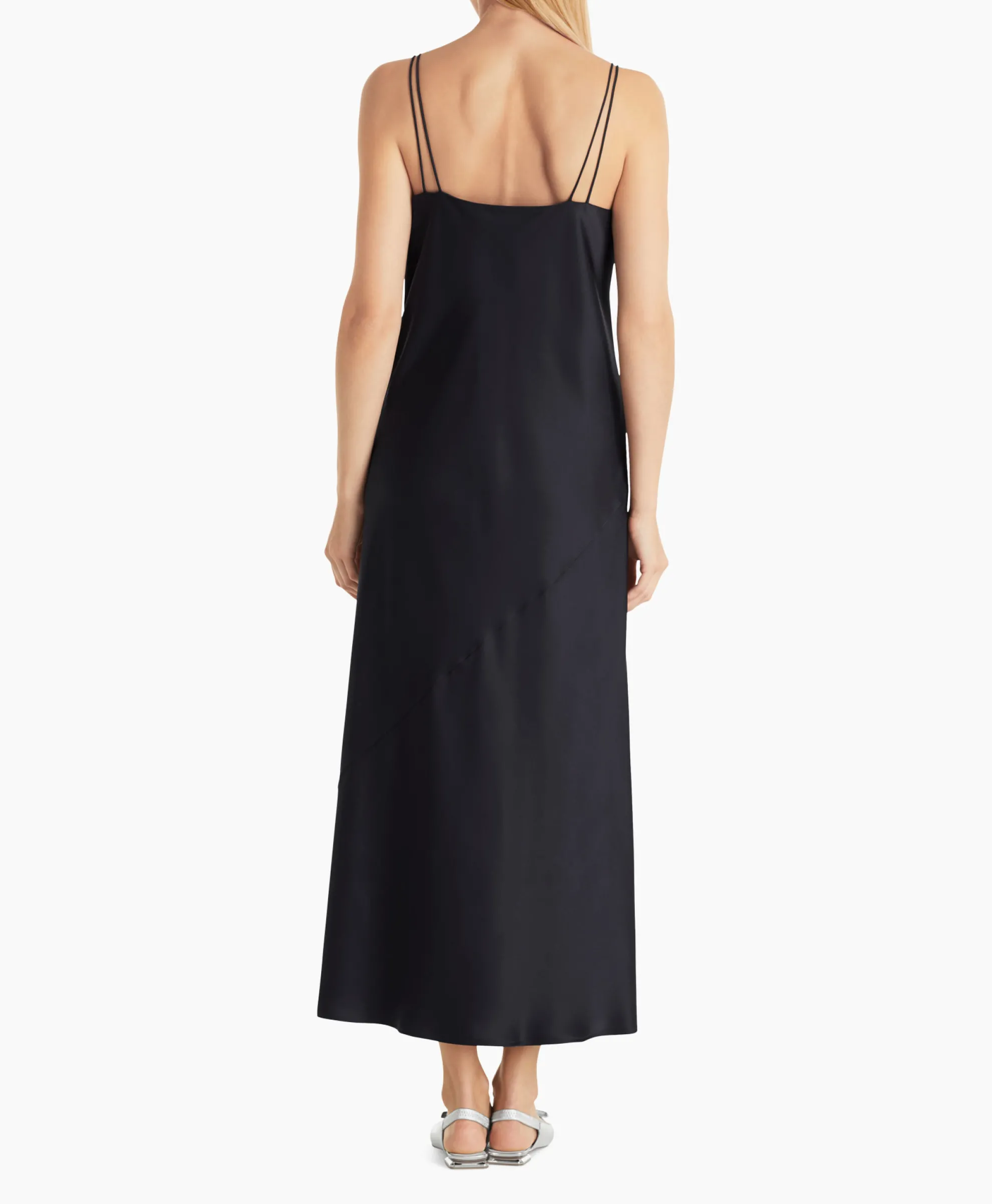 Marccain Collectie Jurk Wc 21.21 W15 Midden Blauw