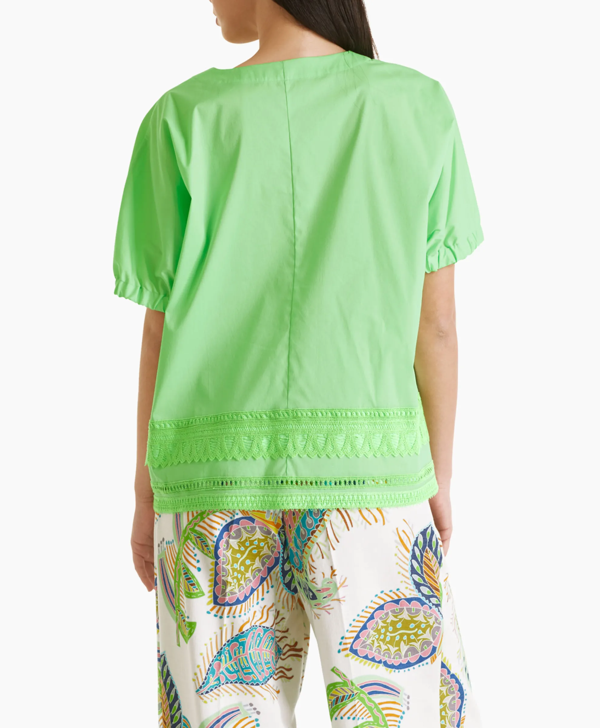 Marccain Collectie Blouse Wc 51.34 W93 Groen