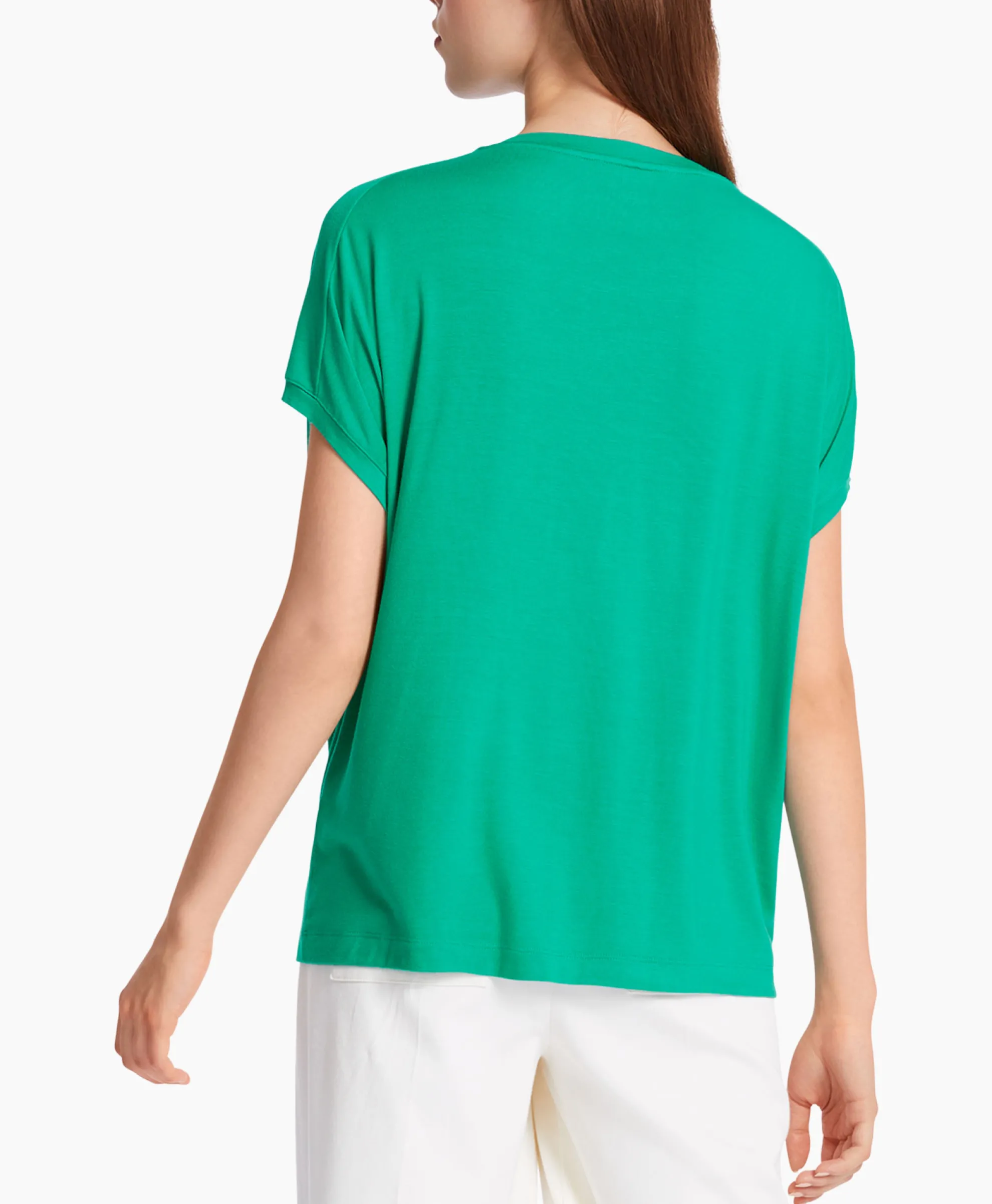 Marccain Collectie T-Shirt Wc 48.25 J33 Groen