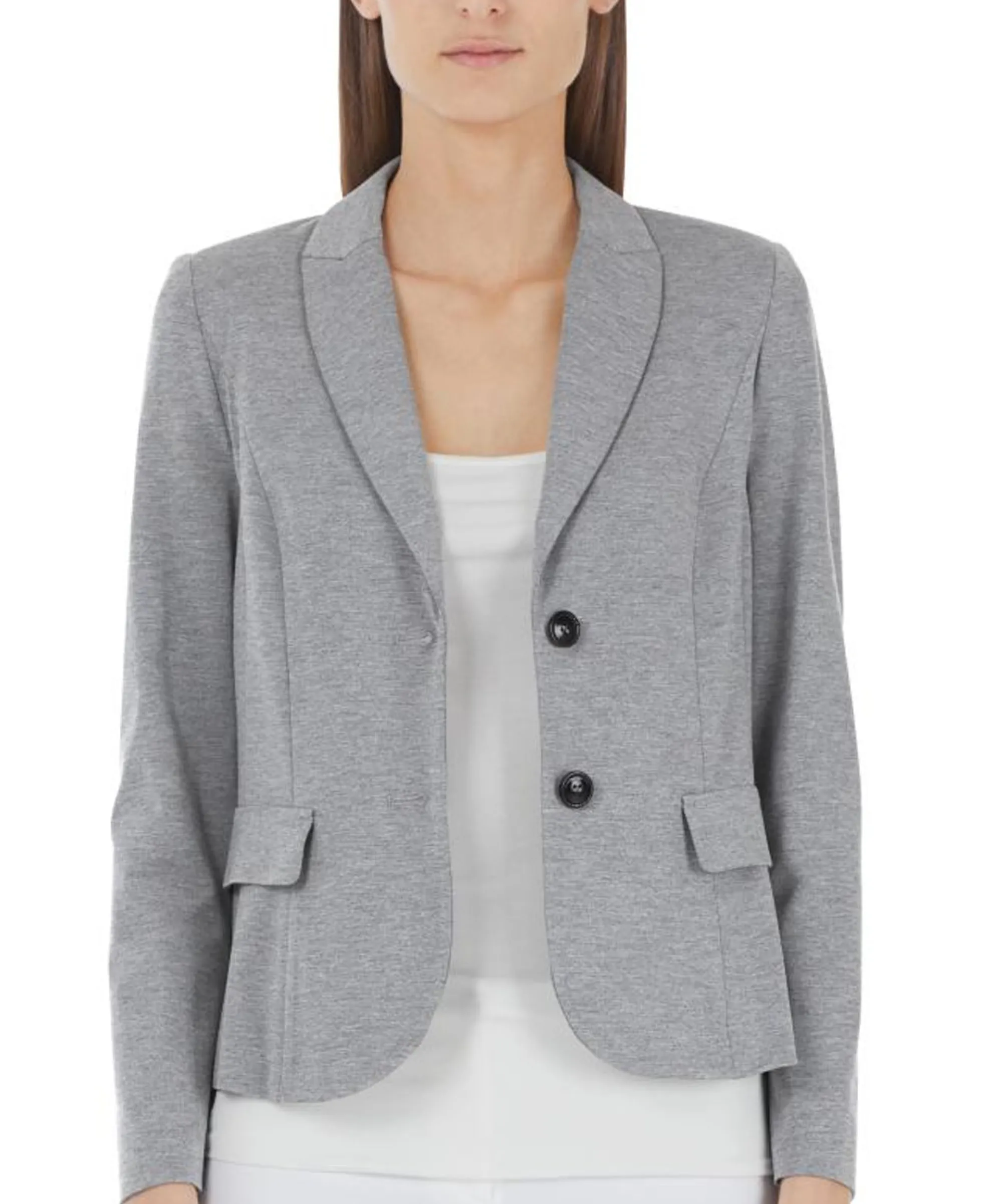 Marccain Essentials Blazer +E 34.10 J23 Grijs