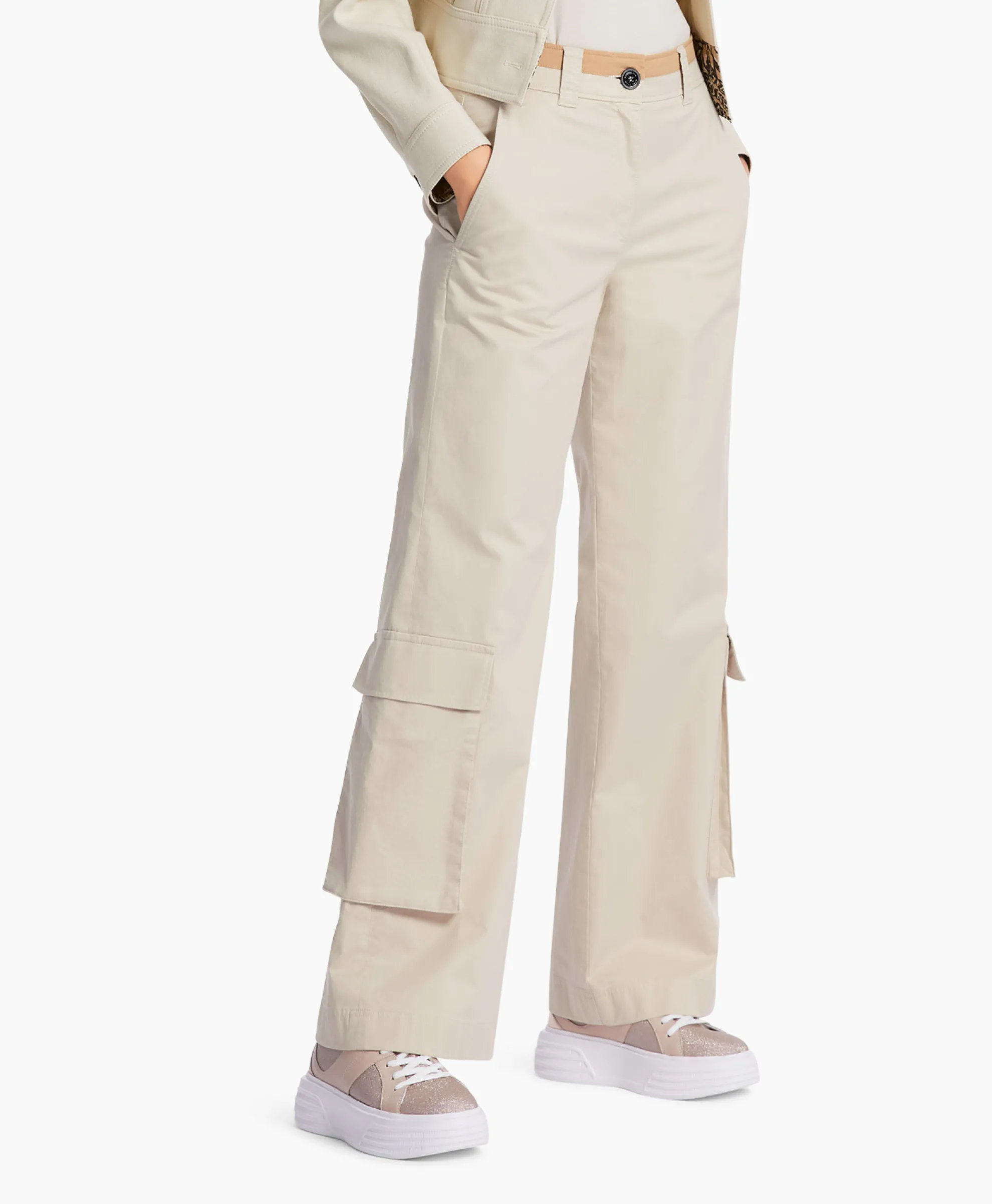 Marccain Sport Broek Ws 81.28 W04 Grijs