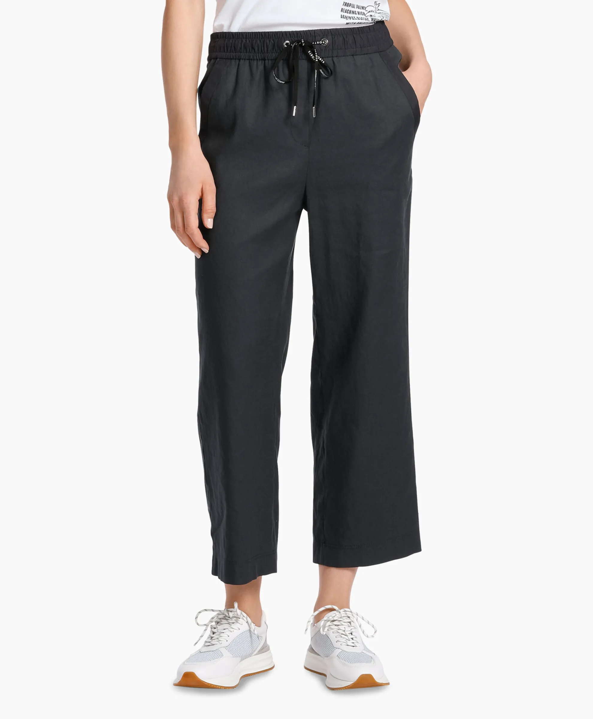 Marccain Sport Broek Ws 81.47 W03 Midden Blauw