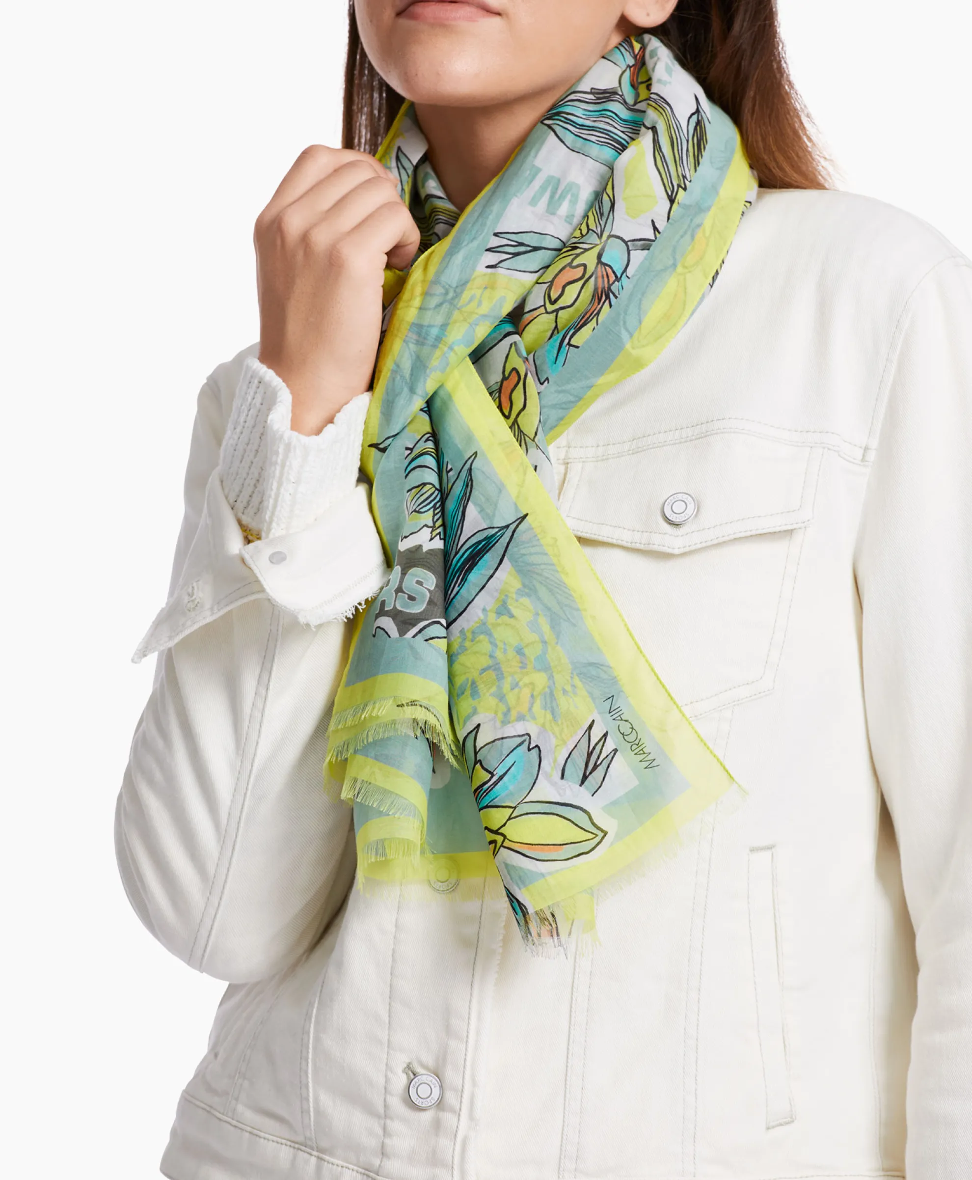 Marccain Sport Shawl Ws B4.07 Z14 E