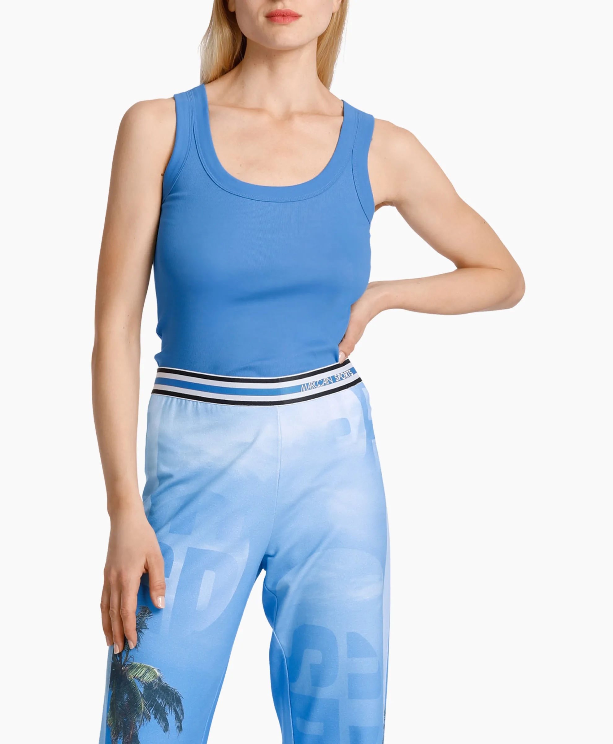 Marccain Sport Top Ws 61.25 J50 Donker Blauw