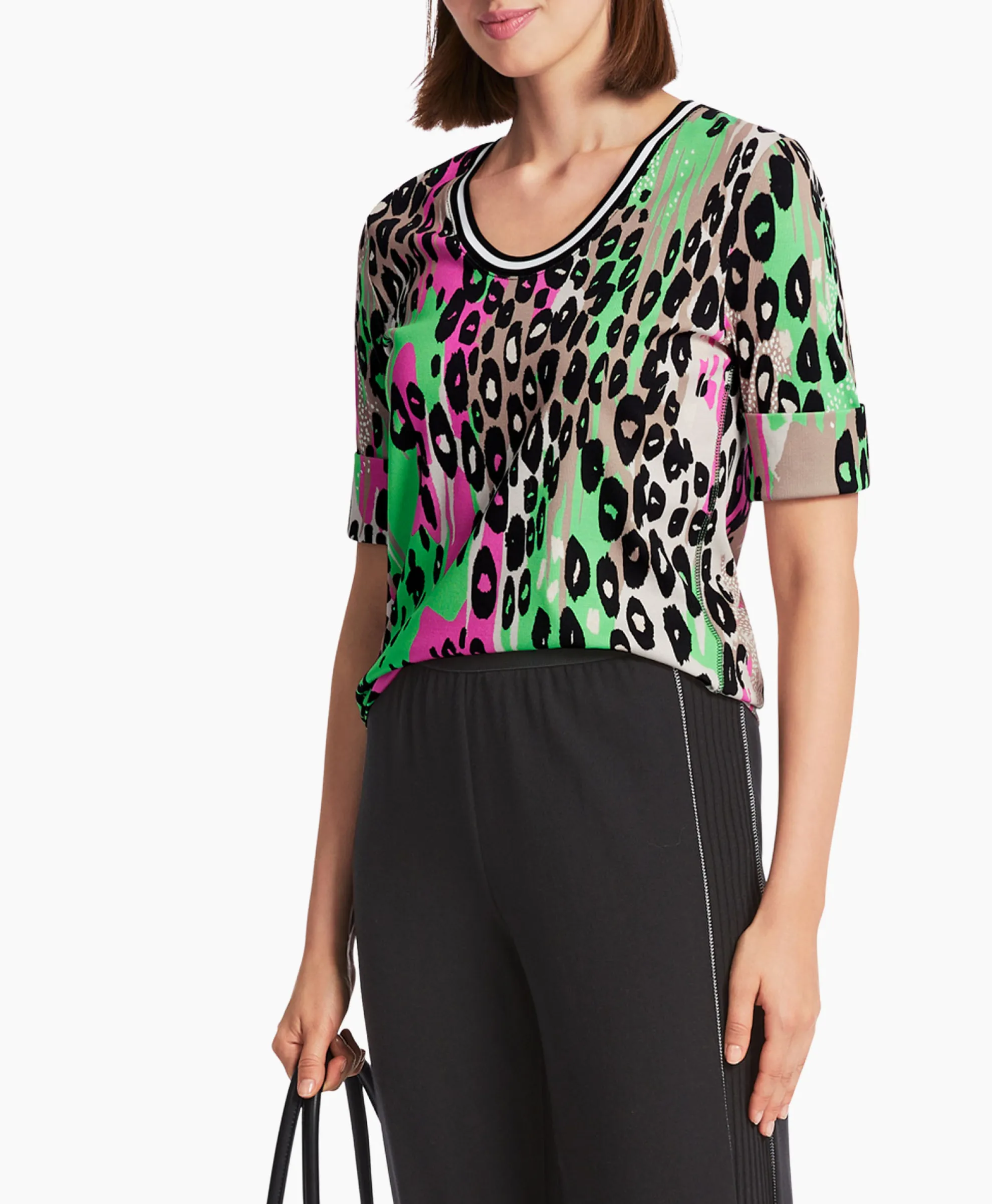 Marccain Sport T-Shirt Ws 48.19 J56 Groen