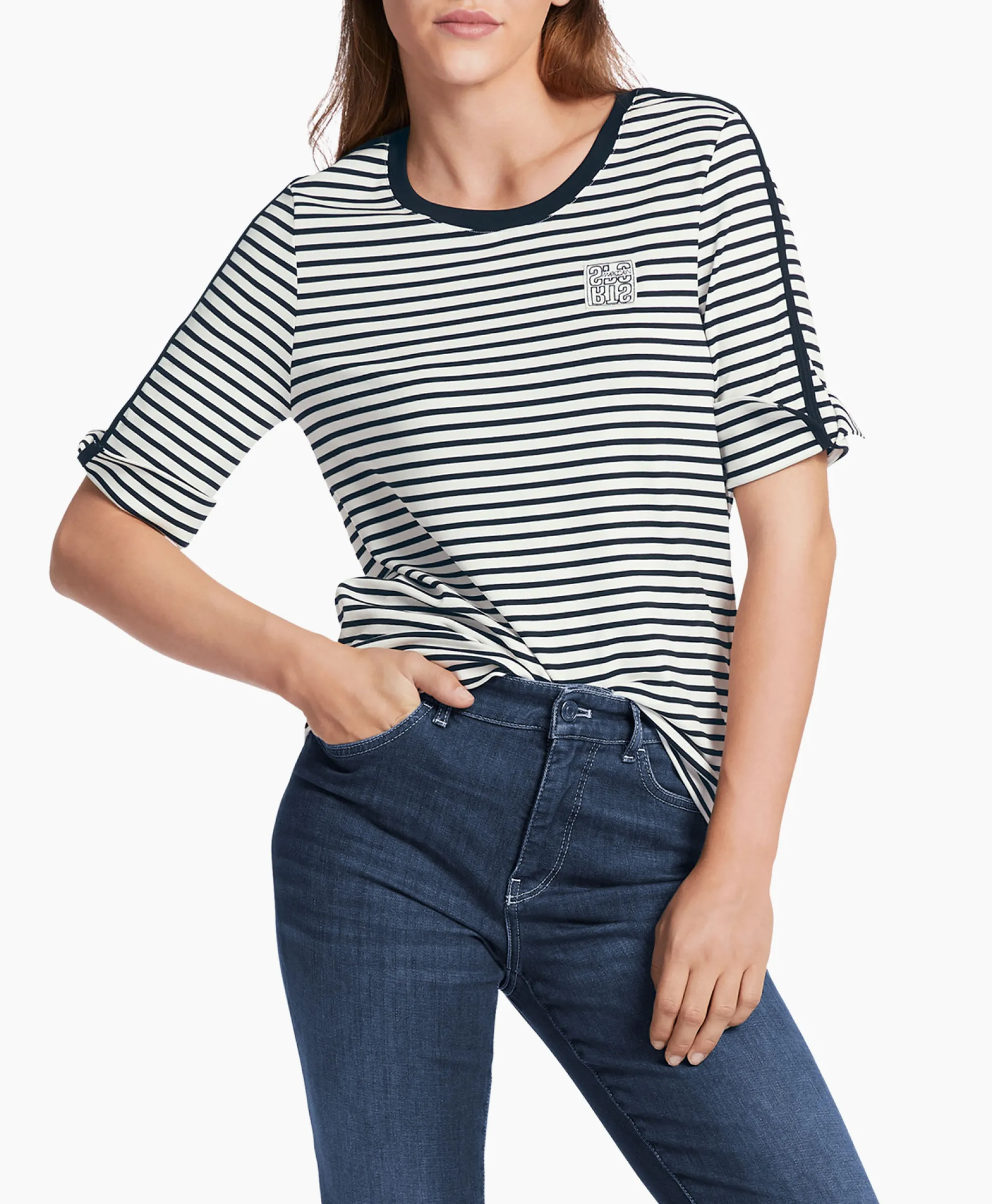 Marccain Sport T-Shirt Ws 48.03 J18 Print + 2 Kleurig