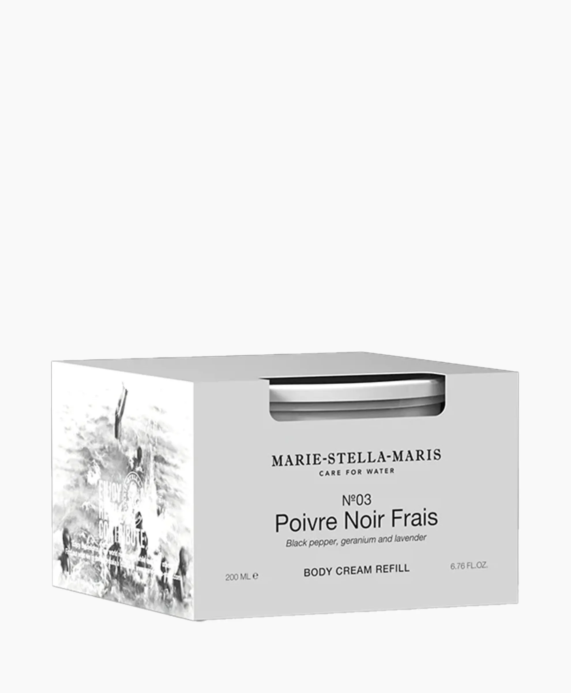 Marie-Stella-Maris Body Cream Poivre Noir Frais 200 Ml -Diversen