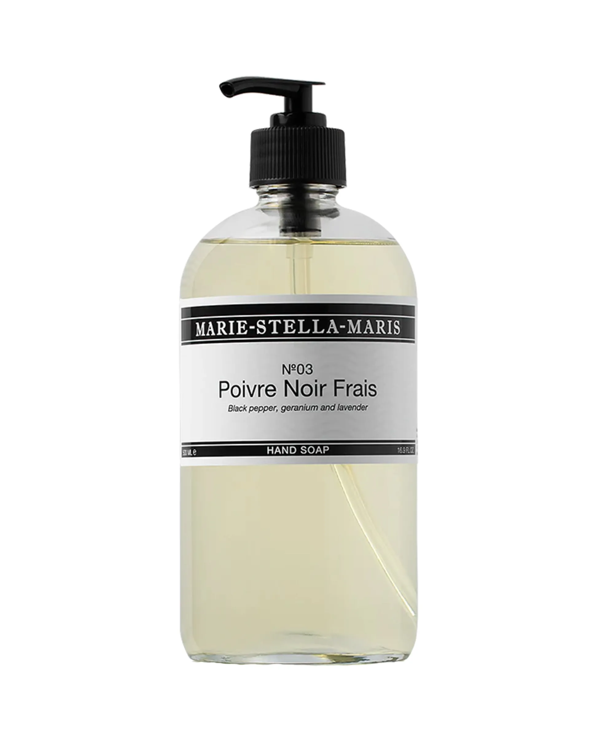 Marie-Stella-Maris Hand Wash Poivre Noir Frais 500Ml Diversen