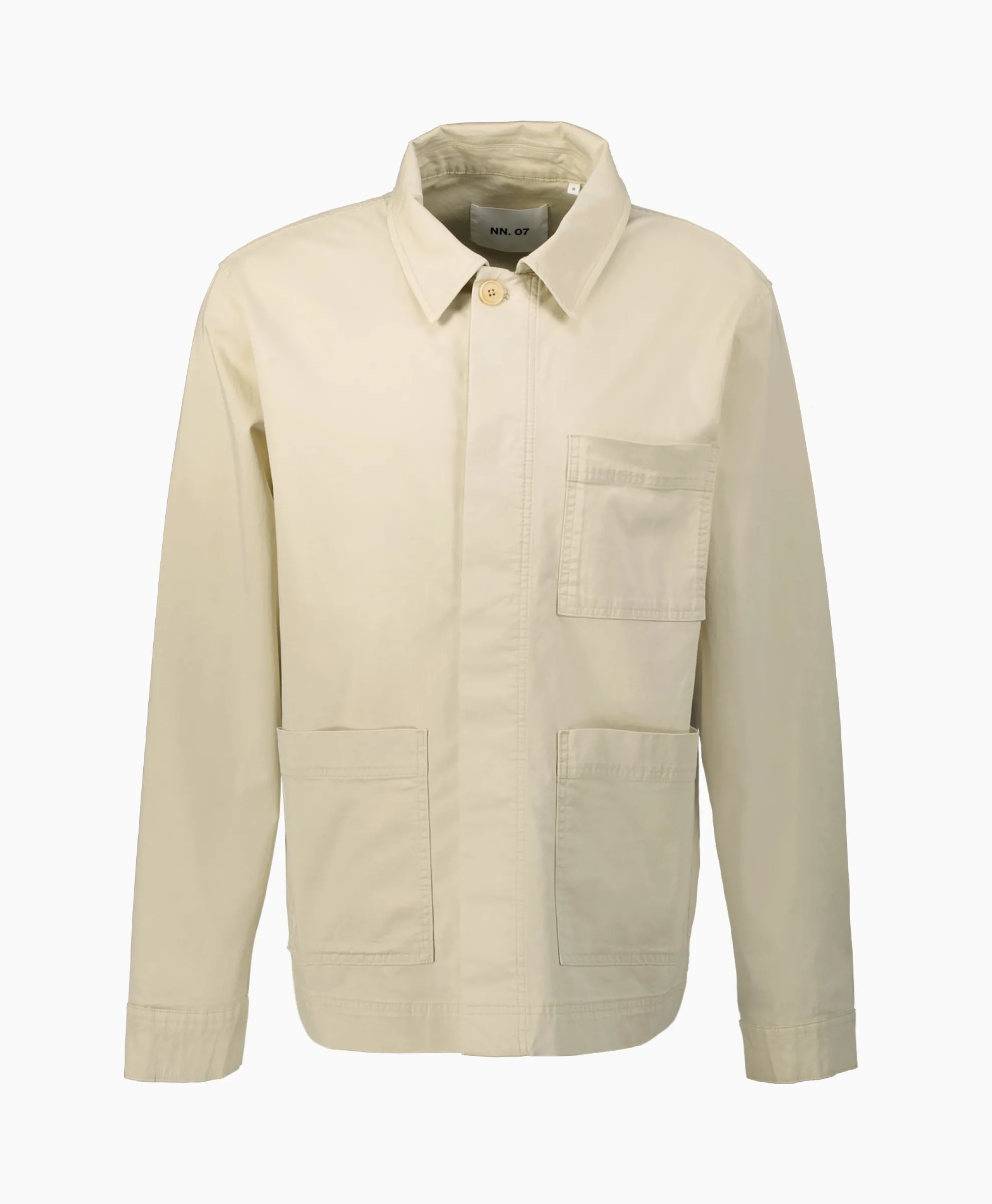Nn07 Overshirt Olav Ecru