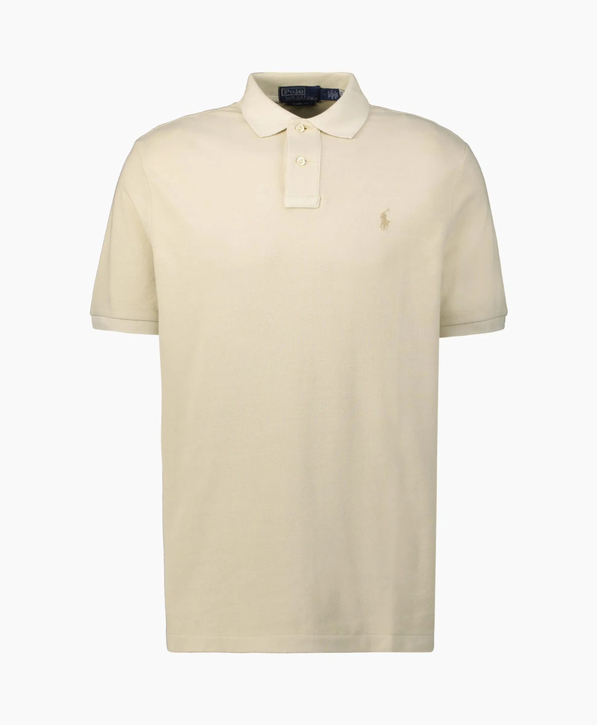 Ralph Lauren Polo Cotton Garment Dyed Ecru