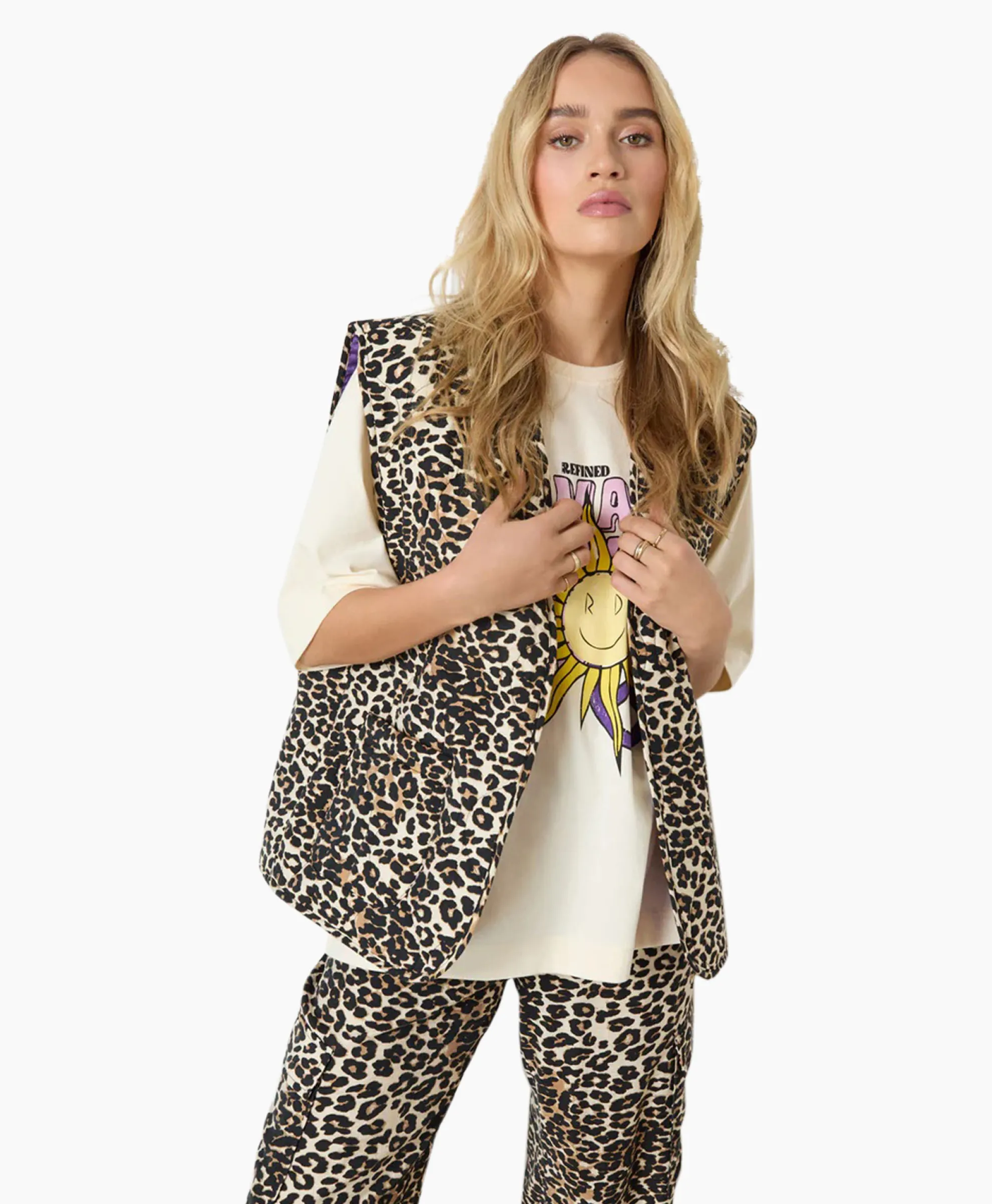 Refined Department Gilet Aurac Bruin