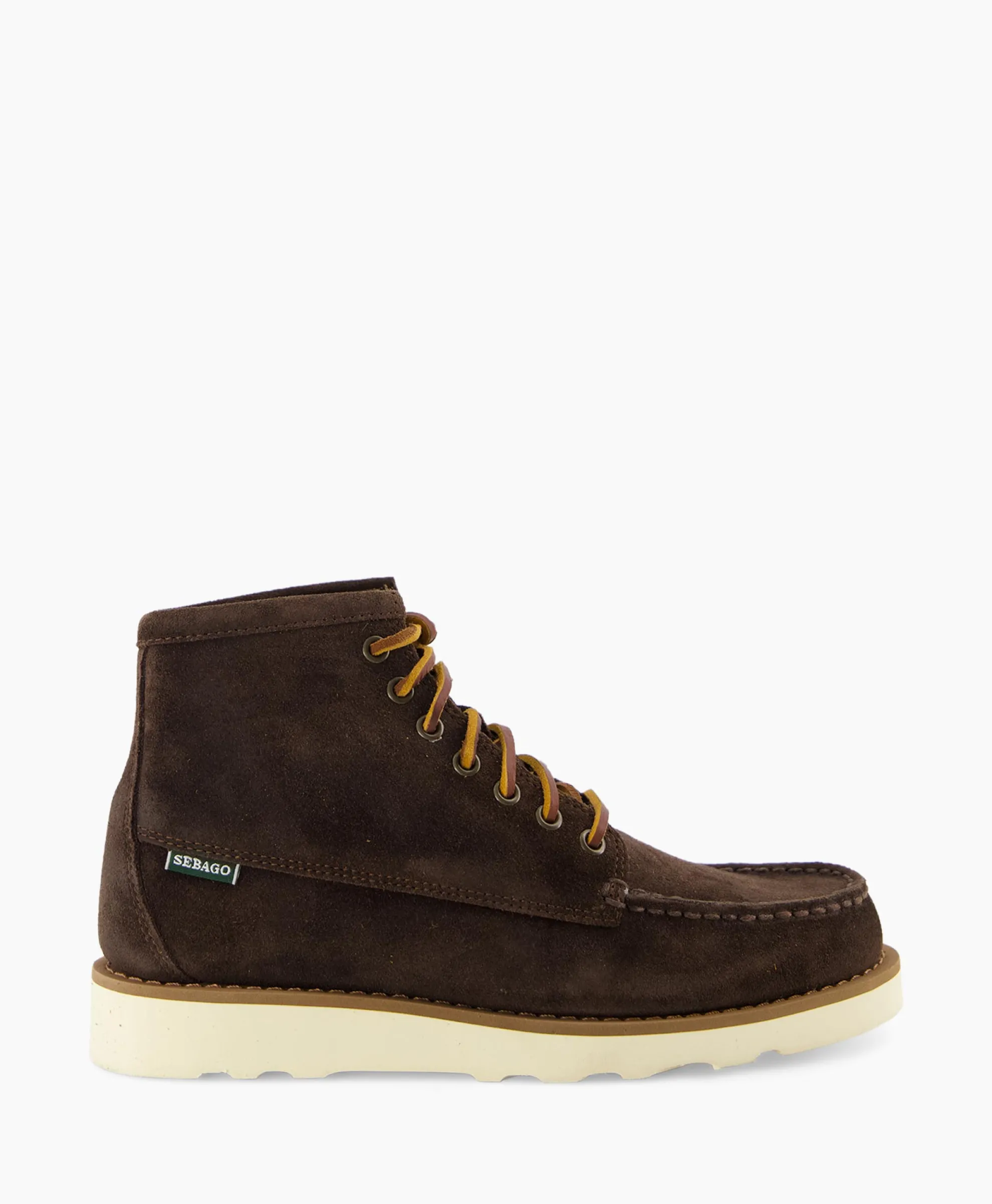 Sebago Veterboot Tala High Oiled Suede Donker Bruin