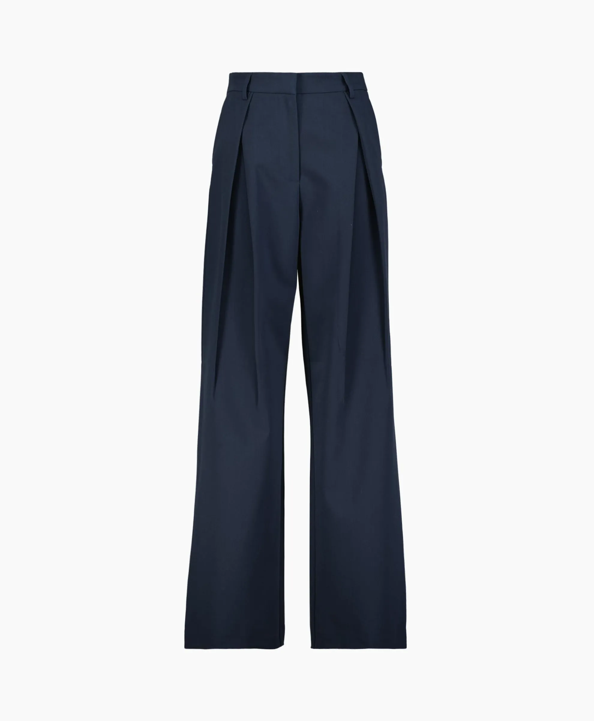 Selected Femme Pantalon Blake Hw Pant Ex Donker Blauw