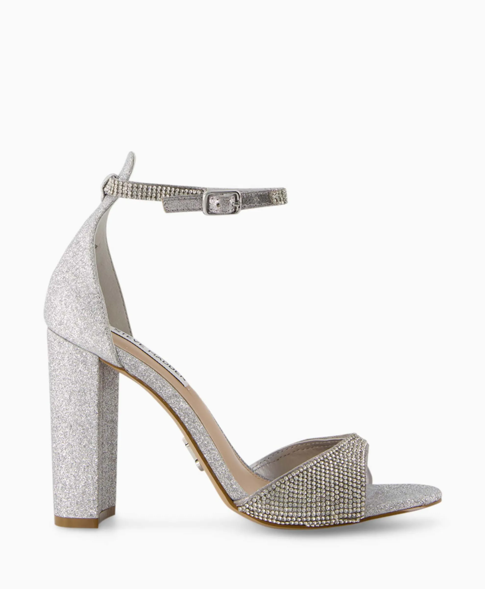 Steve Madden Sandaal Met Hak Capsule-R Zilver