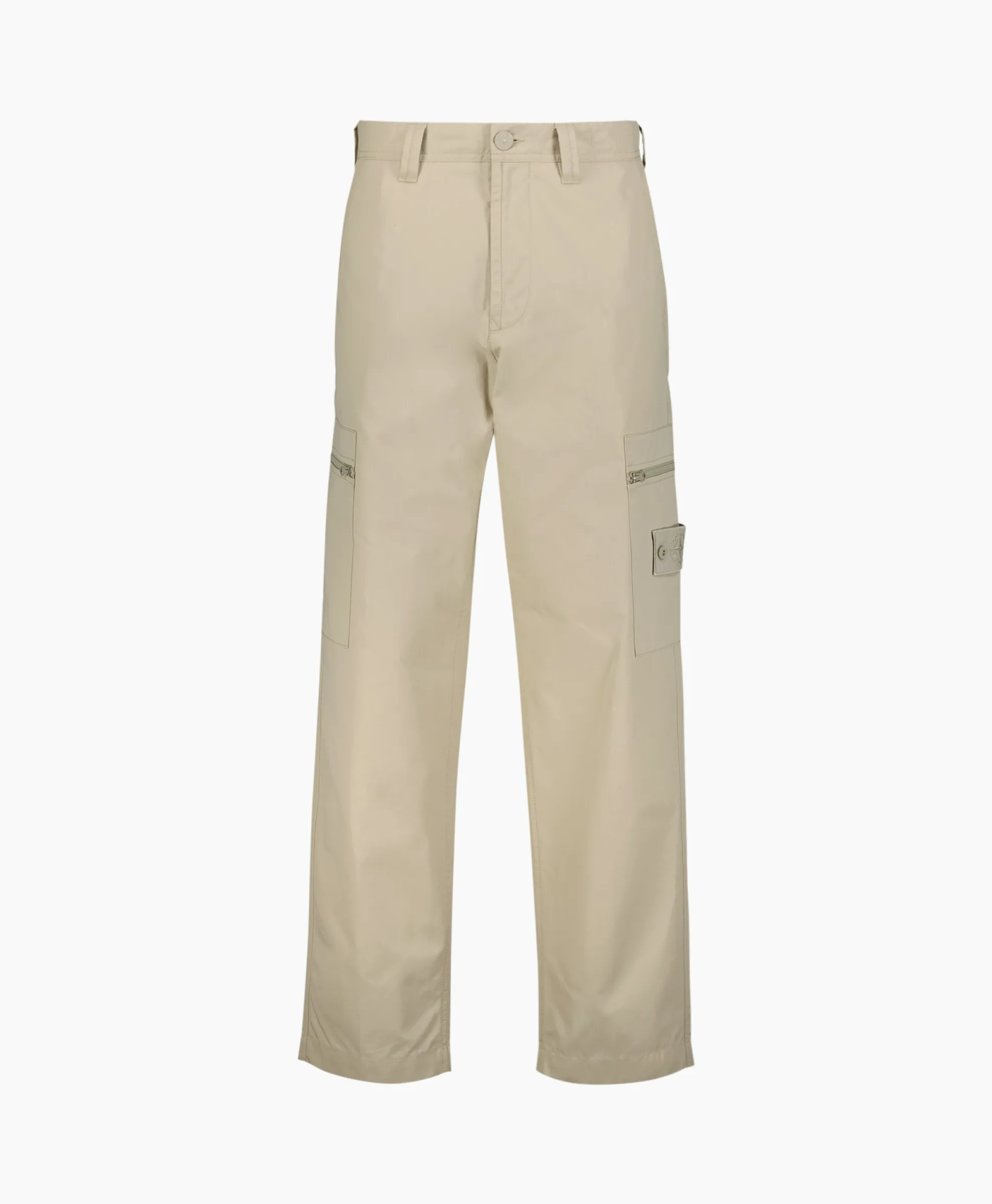 Stone Island Broek 319F1 Ghost Piece Beige