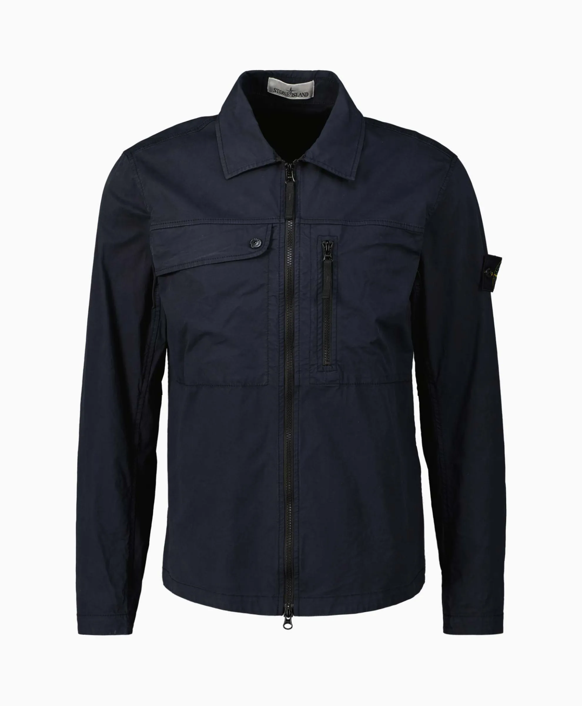 Stone Island Overshirt 10210 Donker Blauw