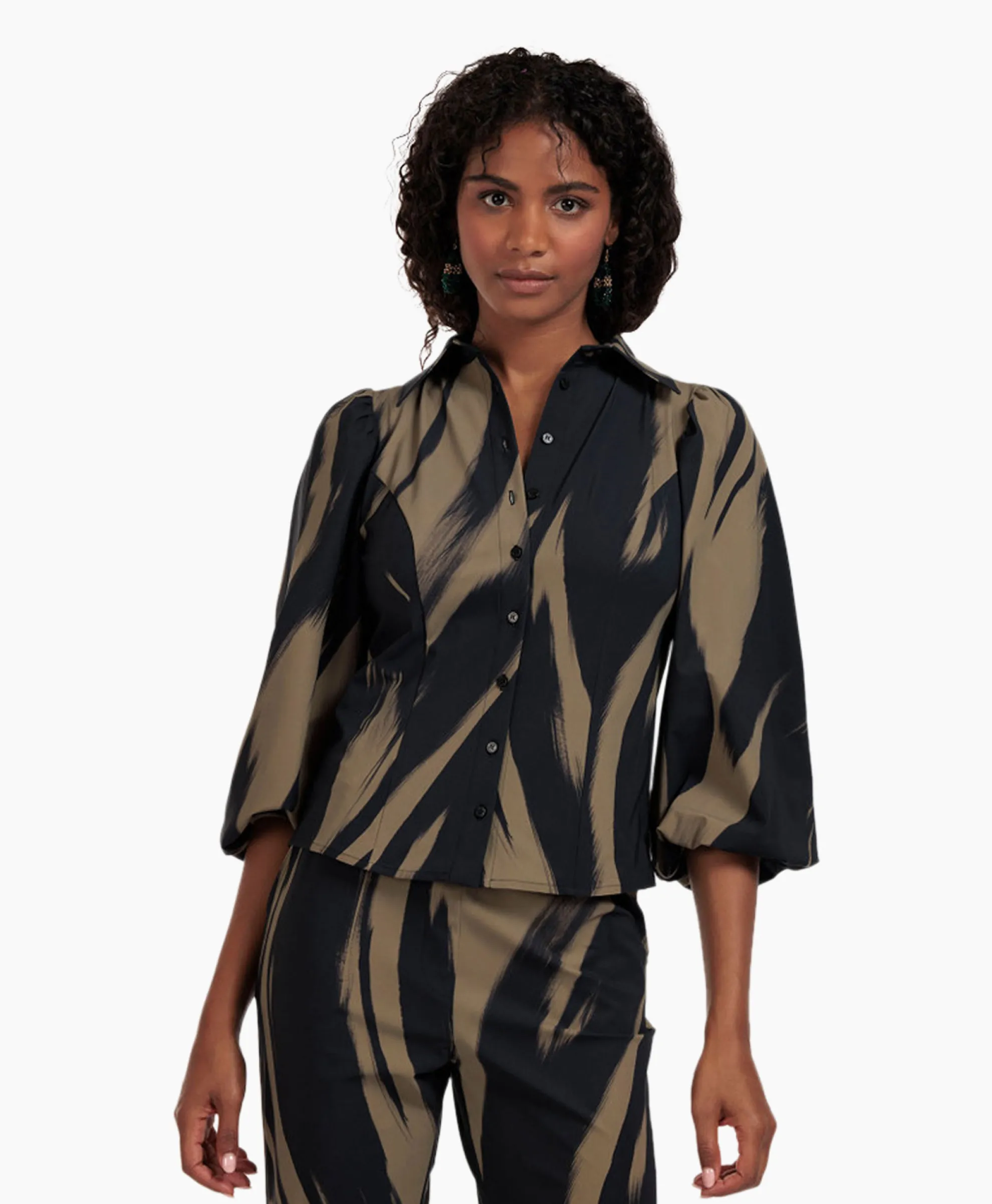 Studio Anneloes Blouse Elise Forest Combo L