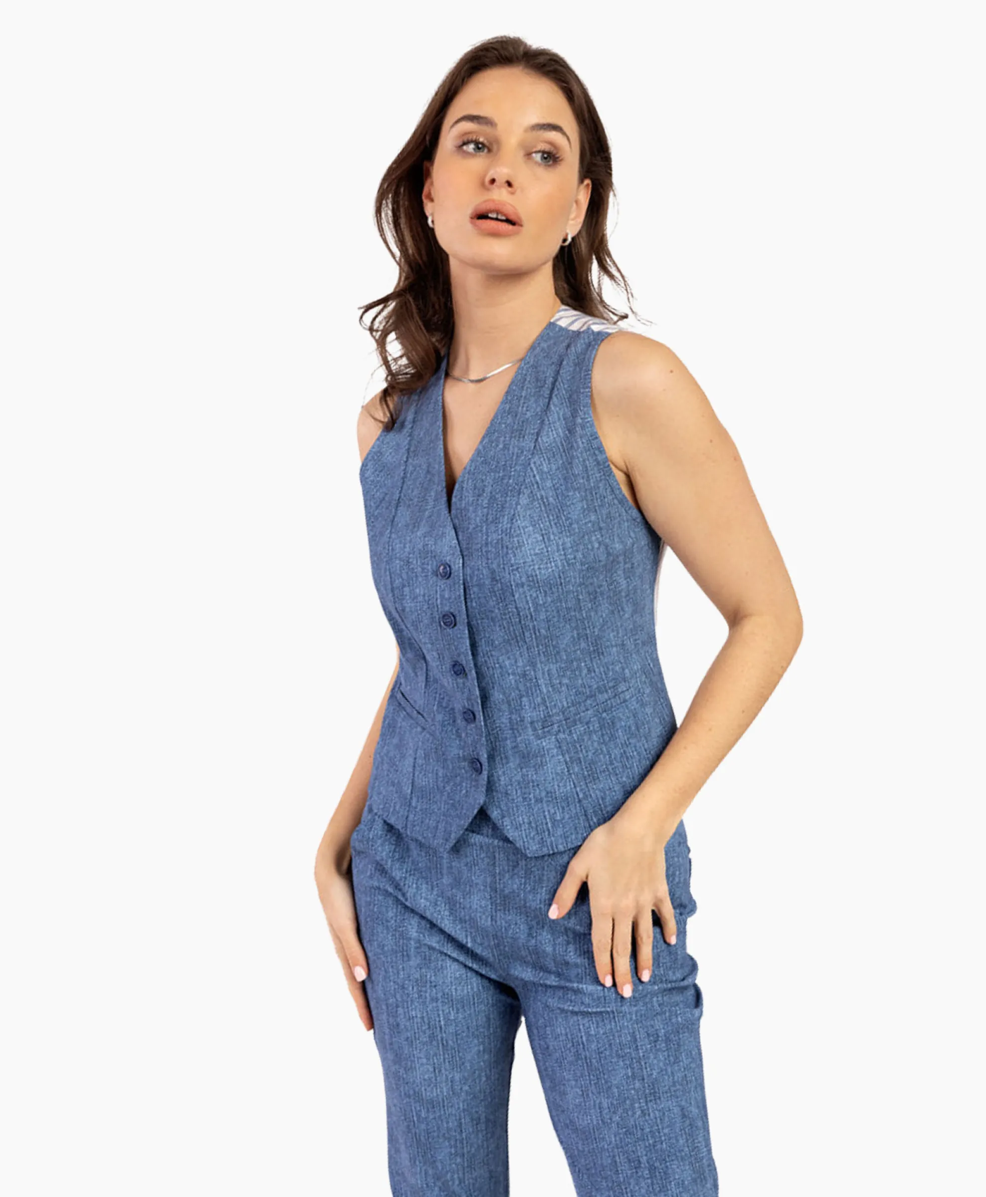 Studio Anneloes Gilet Bruno Jeans