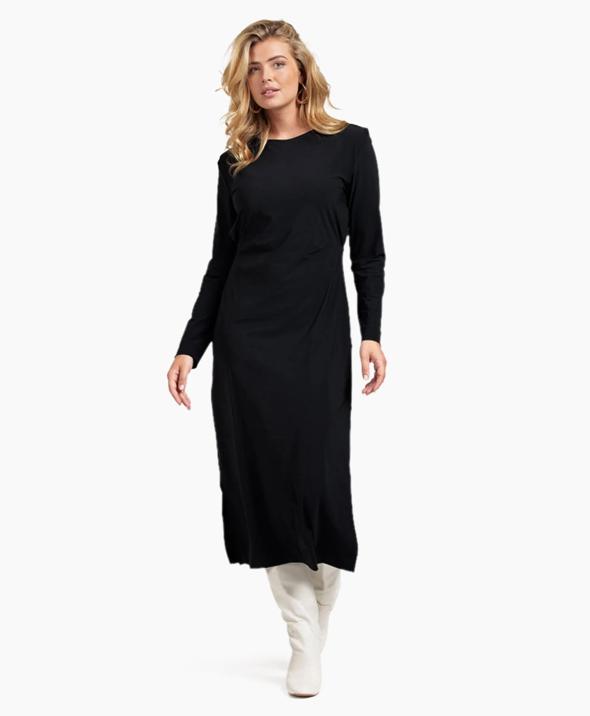 Studio Anneloes Jurk Tammy Dress Zwart