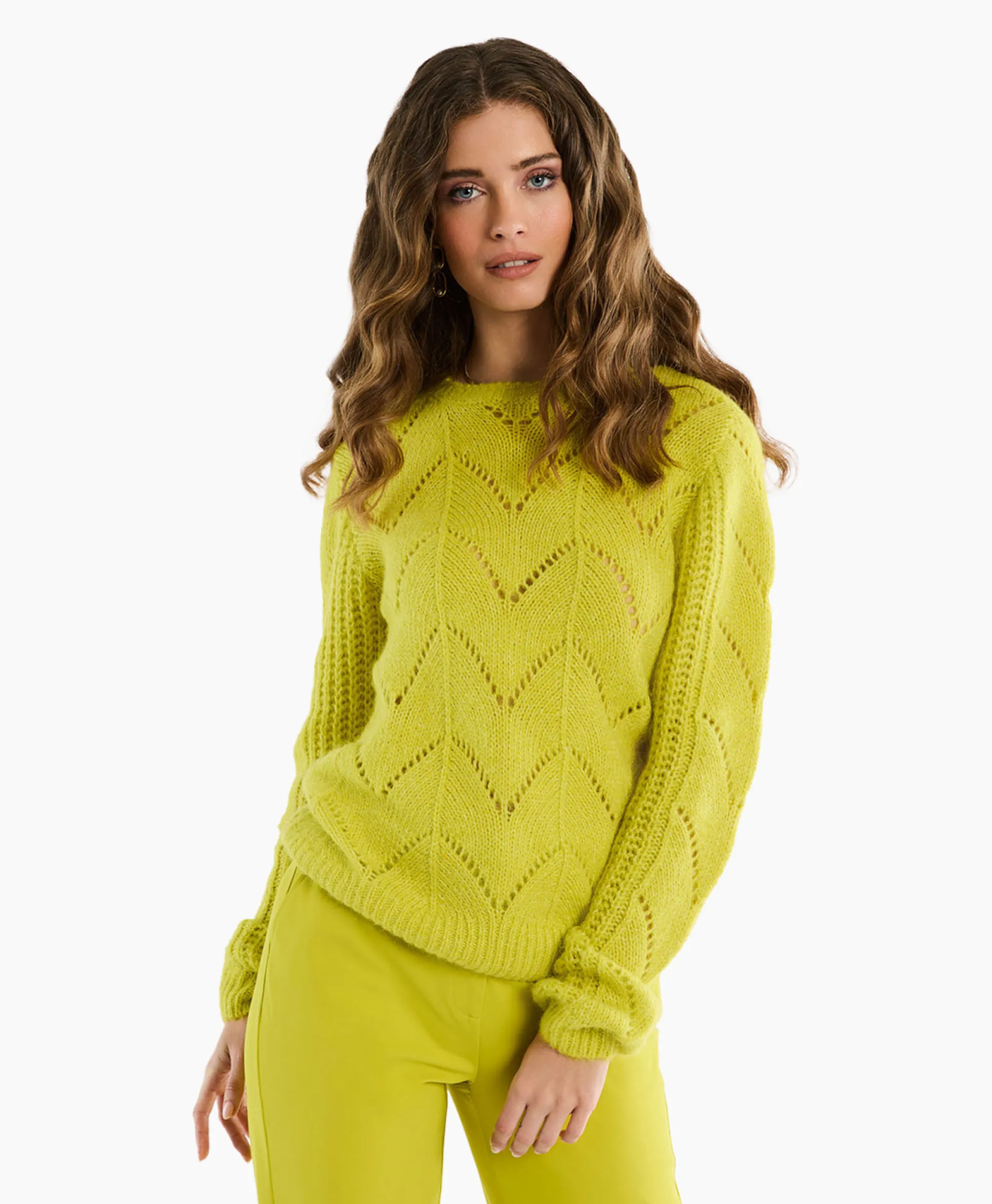 Studio Anneloes Pullover Kesia Geel