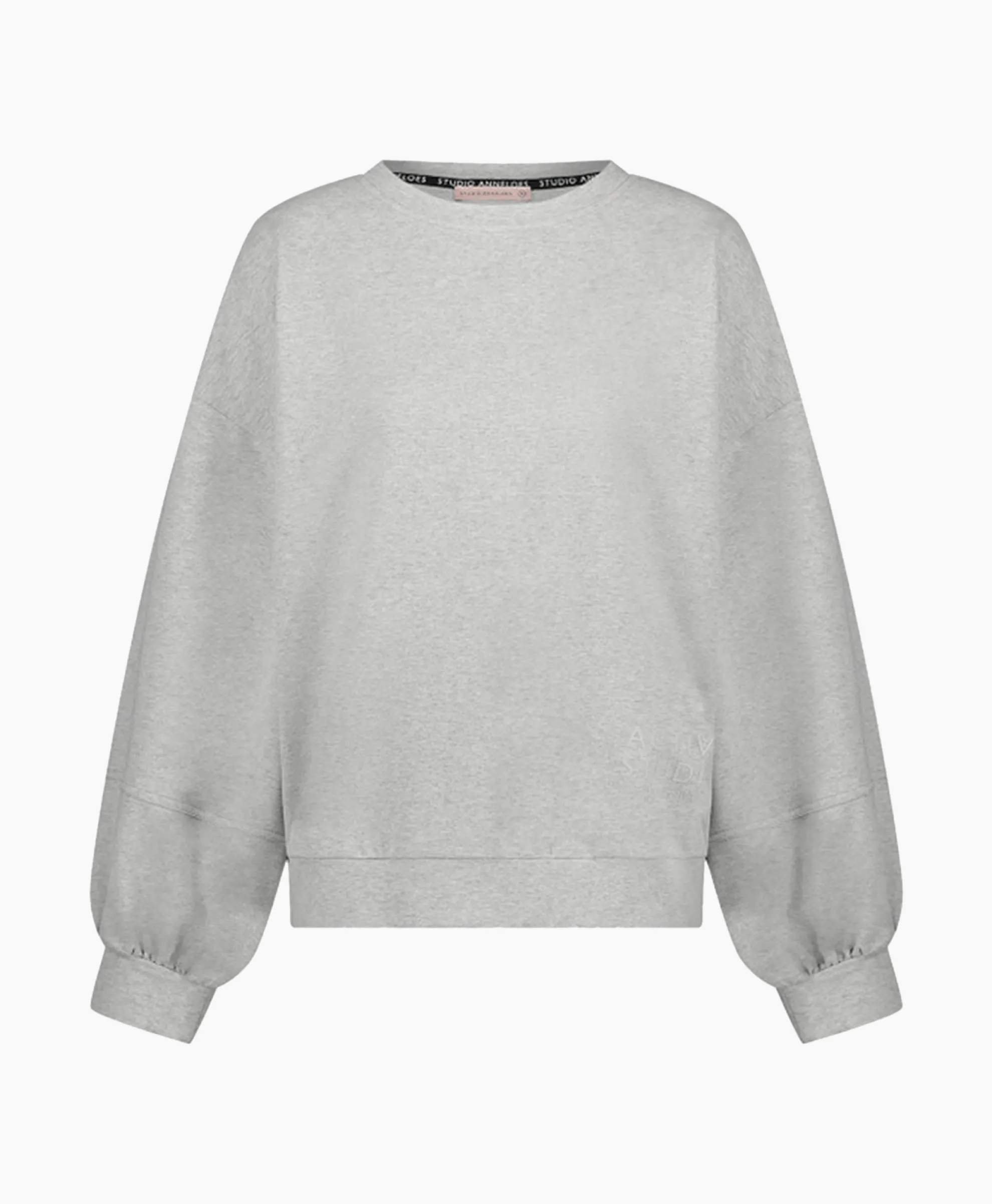 Studio Anneloes Pullover Sem Sports Sweater Grijs