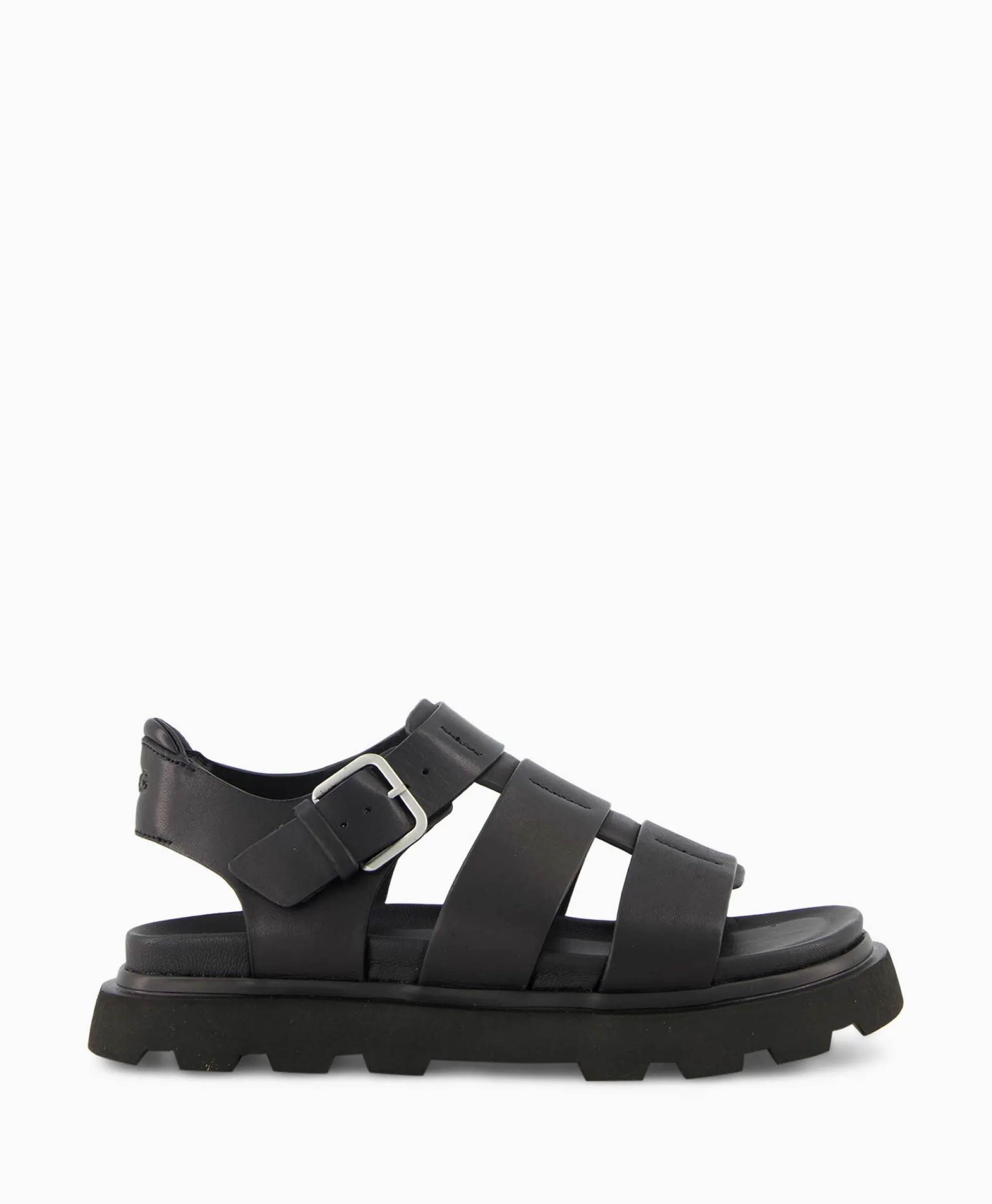 Ugg Sandaal Zonder Hak Capitelle Strap Zwart