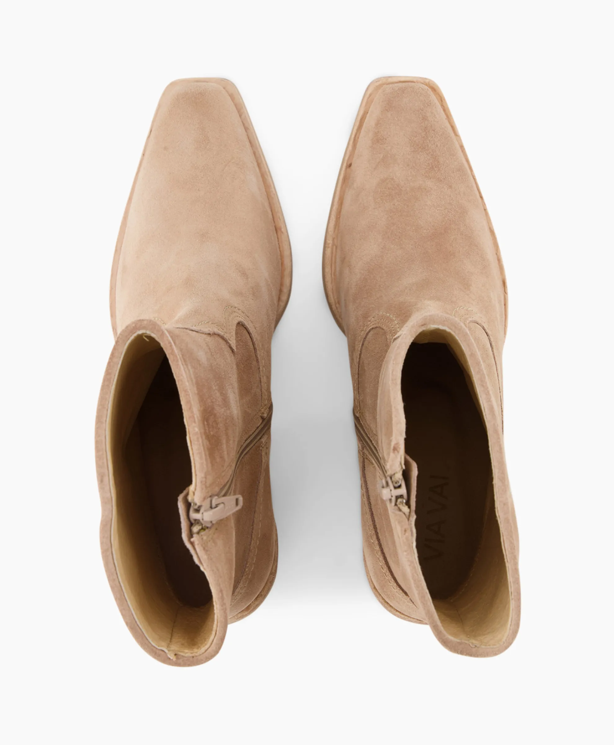 Via Vai Enkellaars Eveline Beige