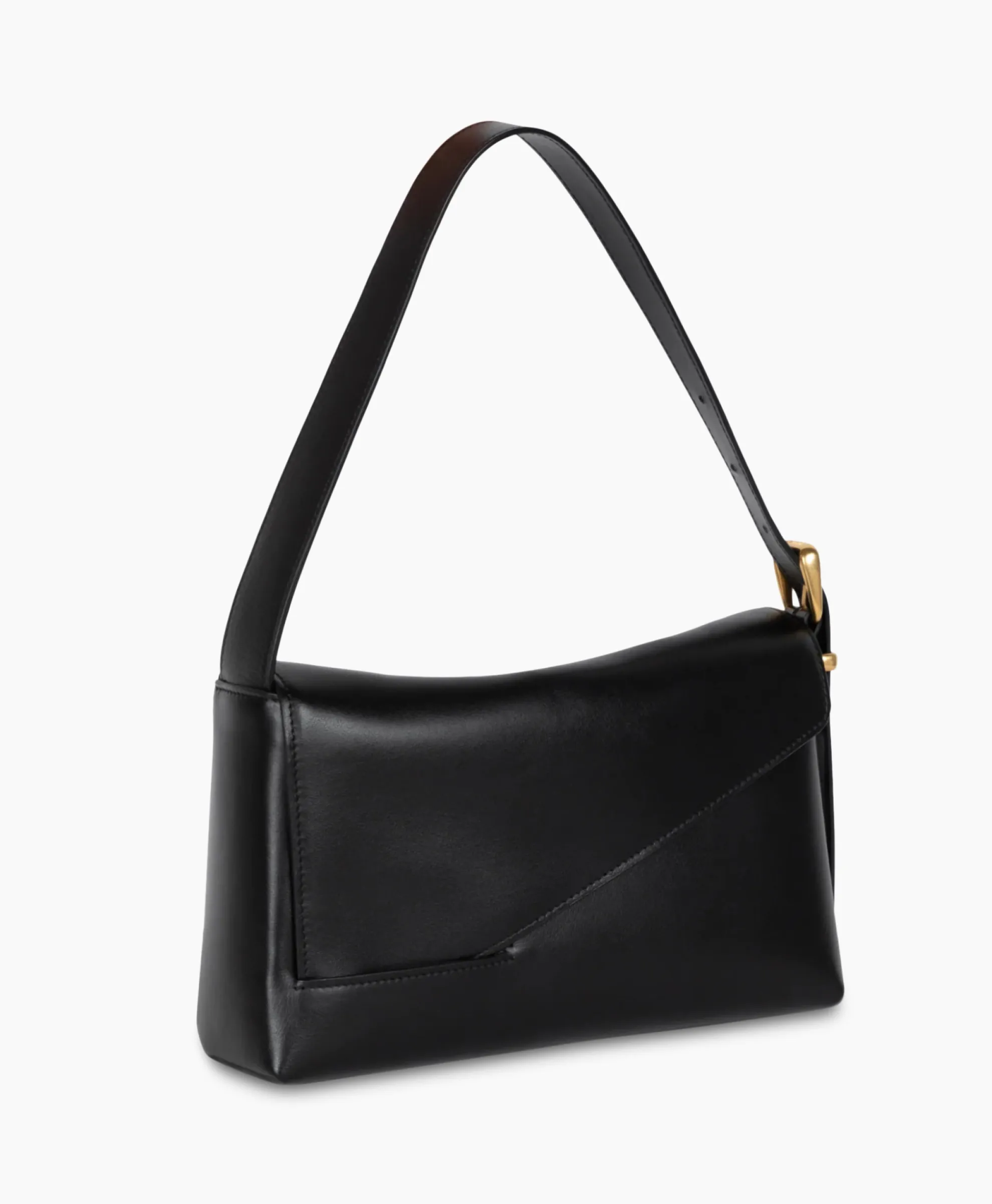 Wandler Schouder / Hand Tas Oscar Baguette Zwart