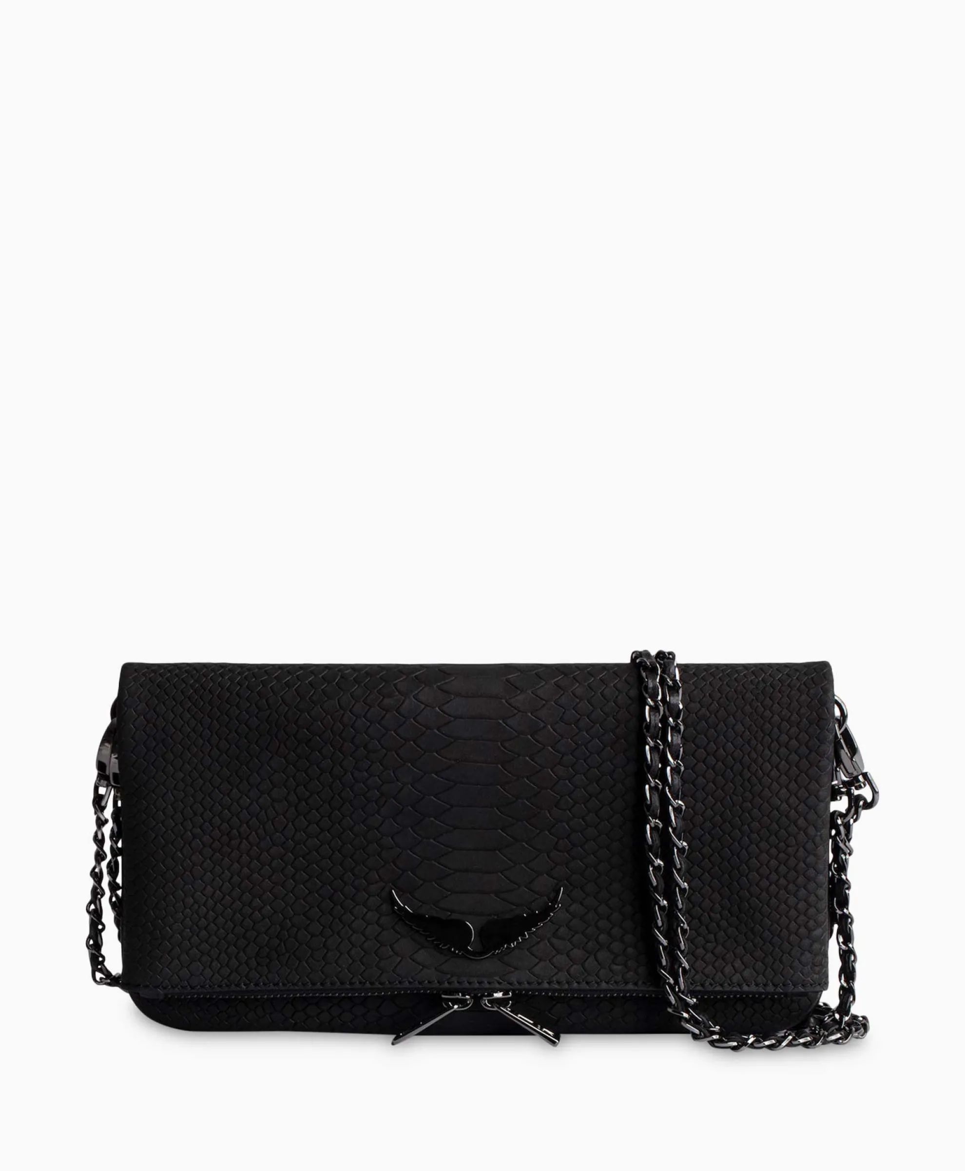 Zadig & Voltaire Crossbody Tas Rock Soft Savage Zwart