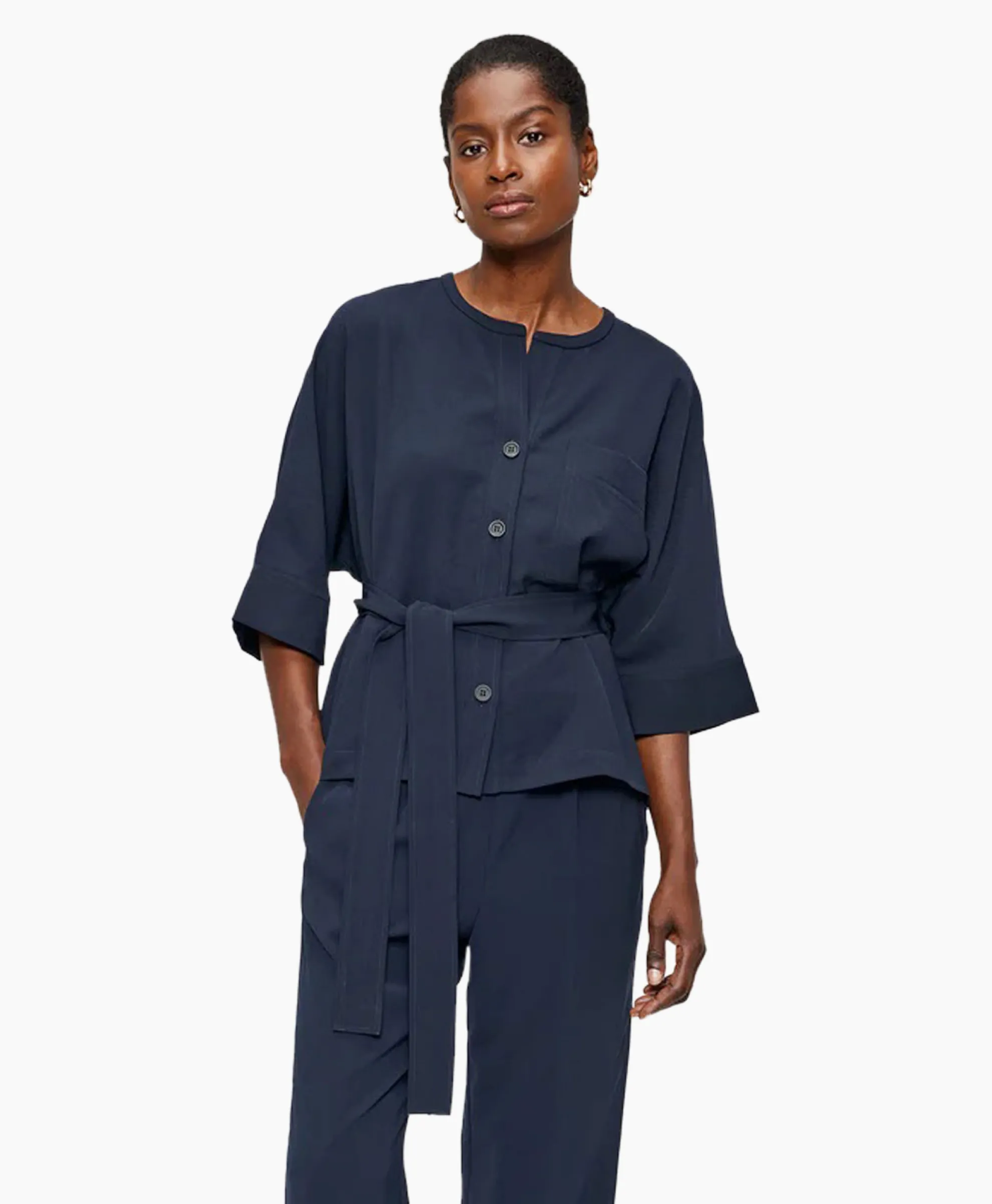 Zenggi Tuniek Easy Top Donker Blauw